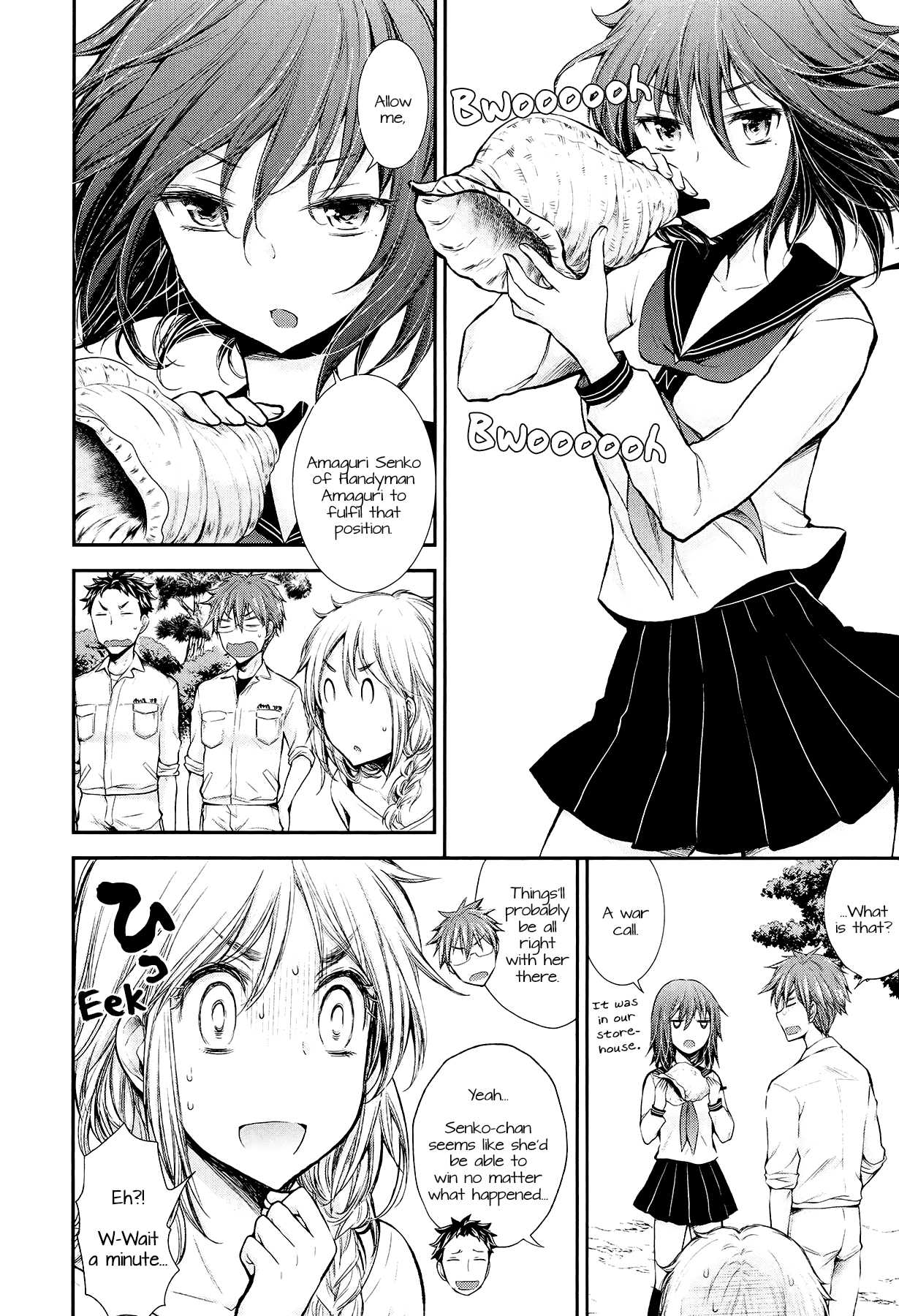 Henjo - Hen na Joshi Kousei Amaguri Senko Chapter 21 page 2 - Chapter 21