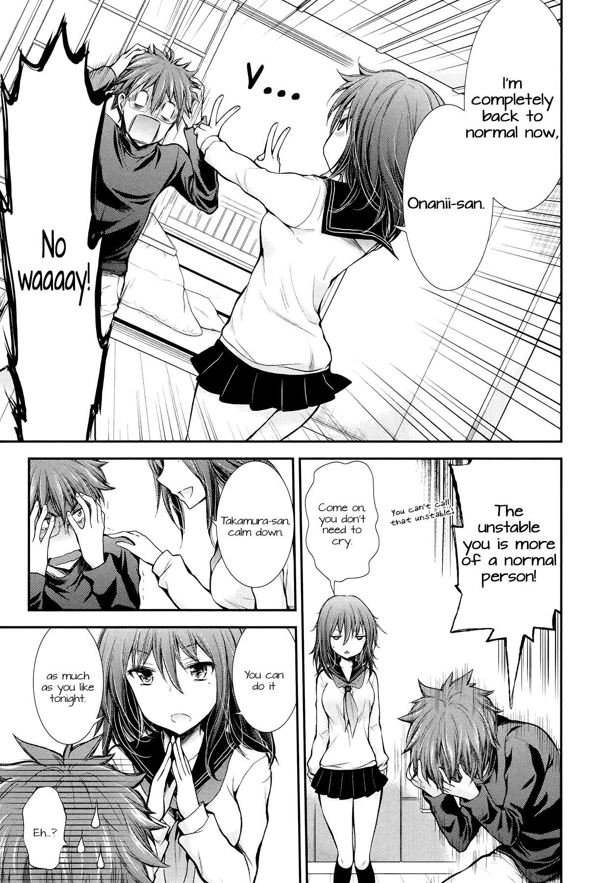 Henjo - Hen na Joshi Kousei Amaguri Senko Chapter 24 page 19 - Chapter 24