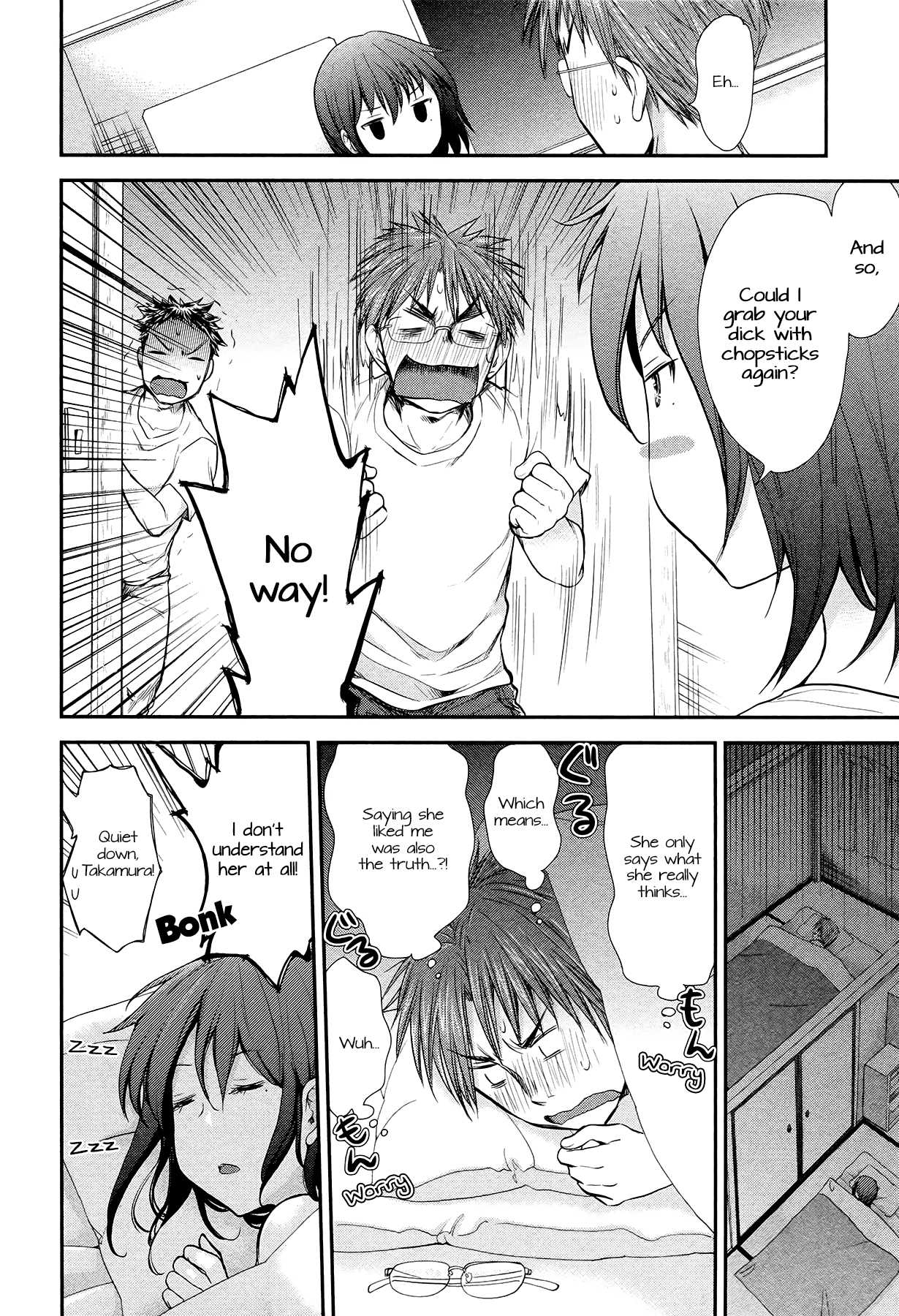 Henjo - Hen na Joshi Kousei Amaguri Senko Chapter 3 page 22 - Chapter 3