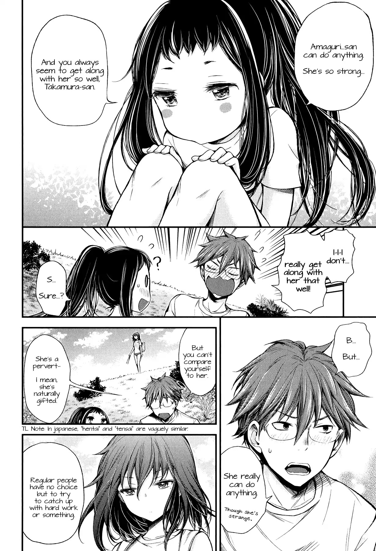 Henjo - Hen na Joshi Kousei Amaguri Senko Chapter 31 page 12 - Chapter 31