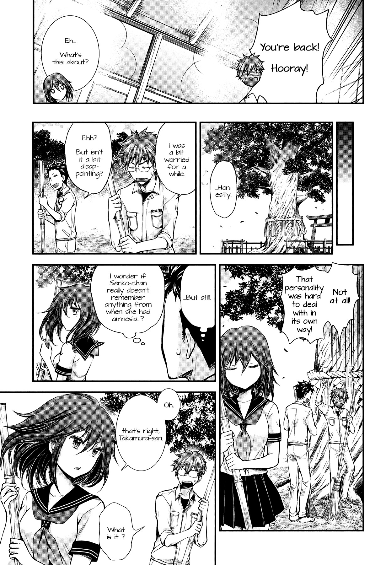 Henjo - Hen na Joshi Kousei Amaguri Senko Chapter 32 page 19 - Chapter 32