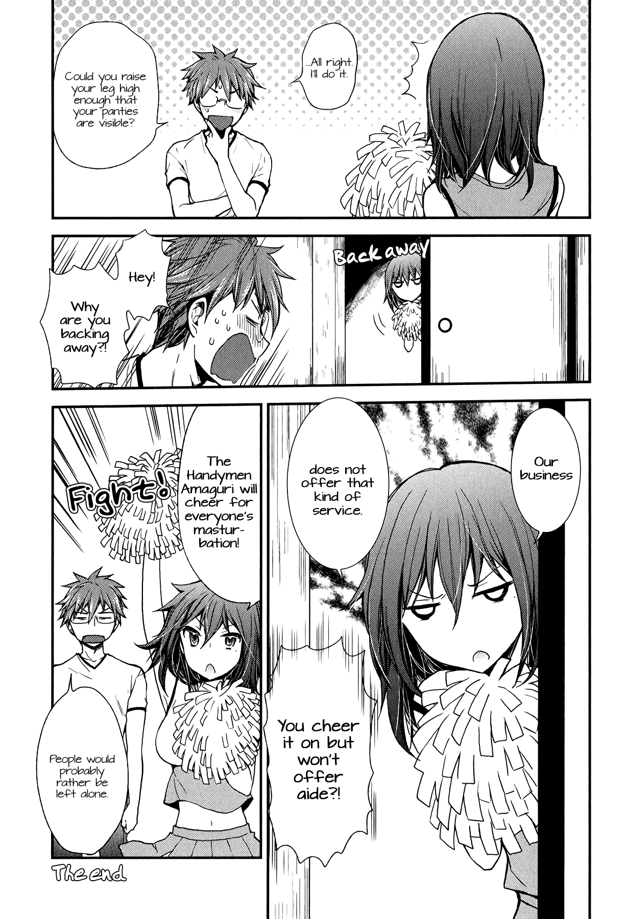 Henjo - Hen na Joshi Kousei Amaguri Senko Chapter 32 page 23 - Chapter 32