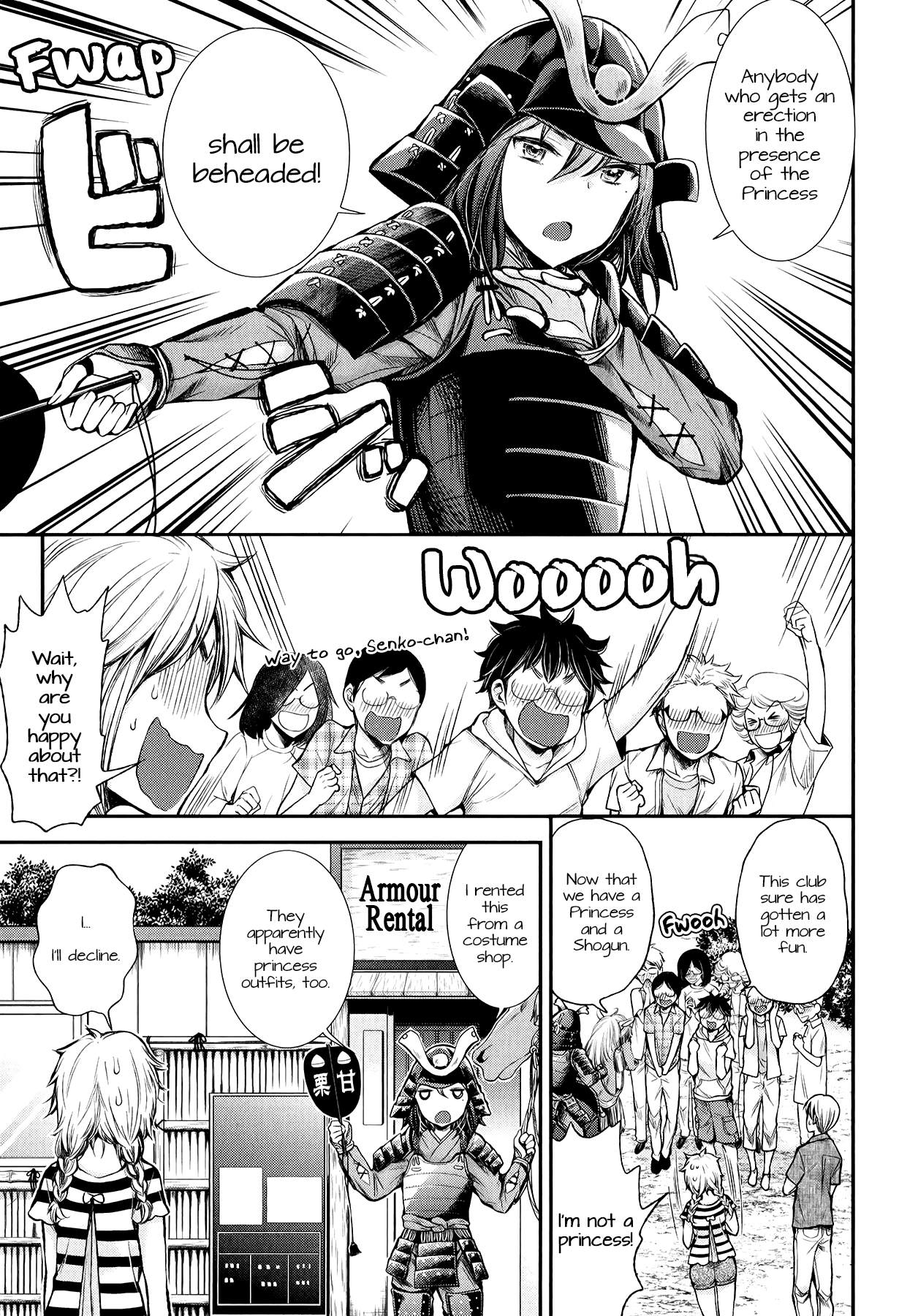Henjo - Hen na Joshi Kousei Amaguri Senko Chapter 34 page 5 - Chapter 34
