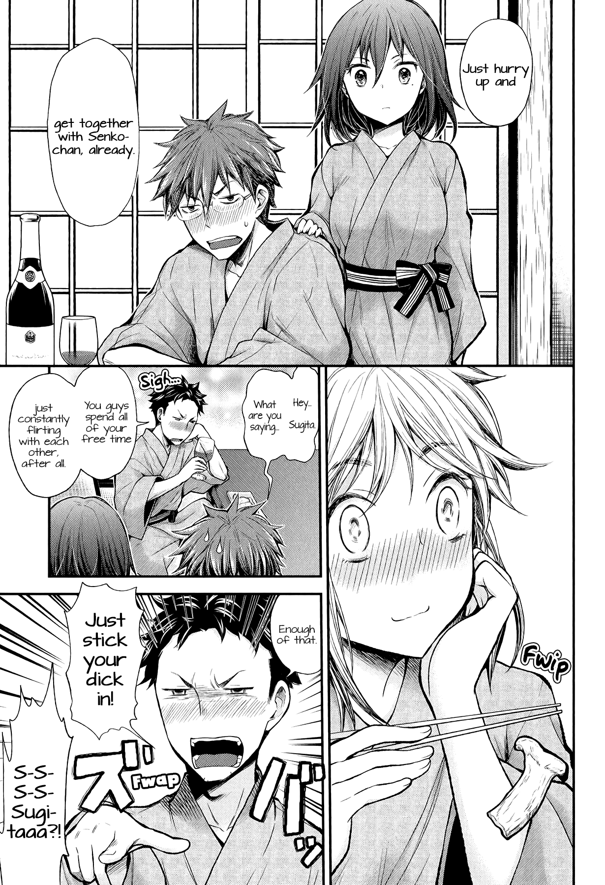 Henjo - Hen na Joshi Kousei Amaguri Senko Chapter 35 page 7 - Chapter 35