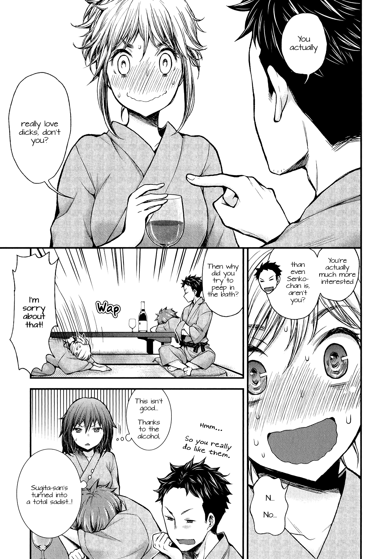 Henjo - Hen na Joshi Kousei Amaguri Senko Chapter 35 page 9 - Chapter 35