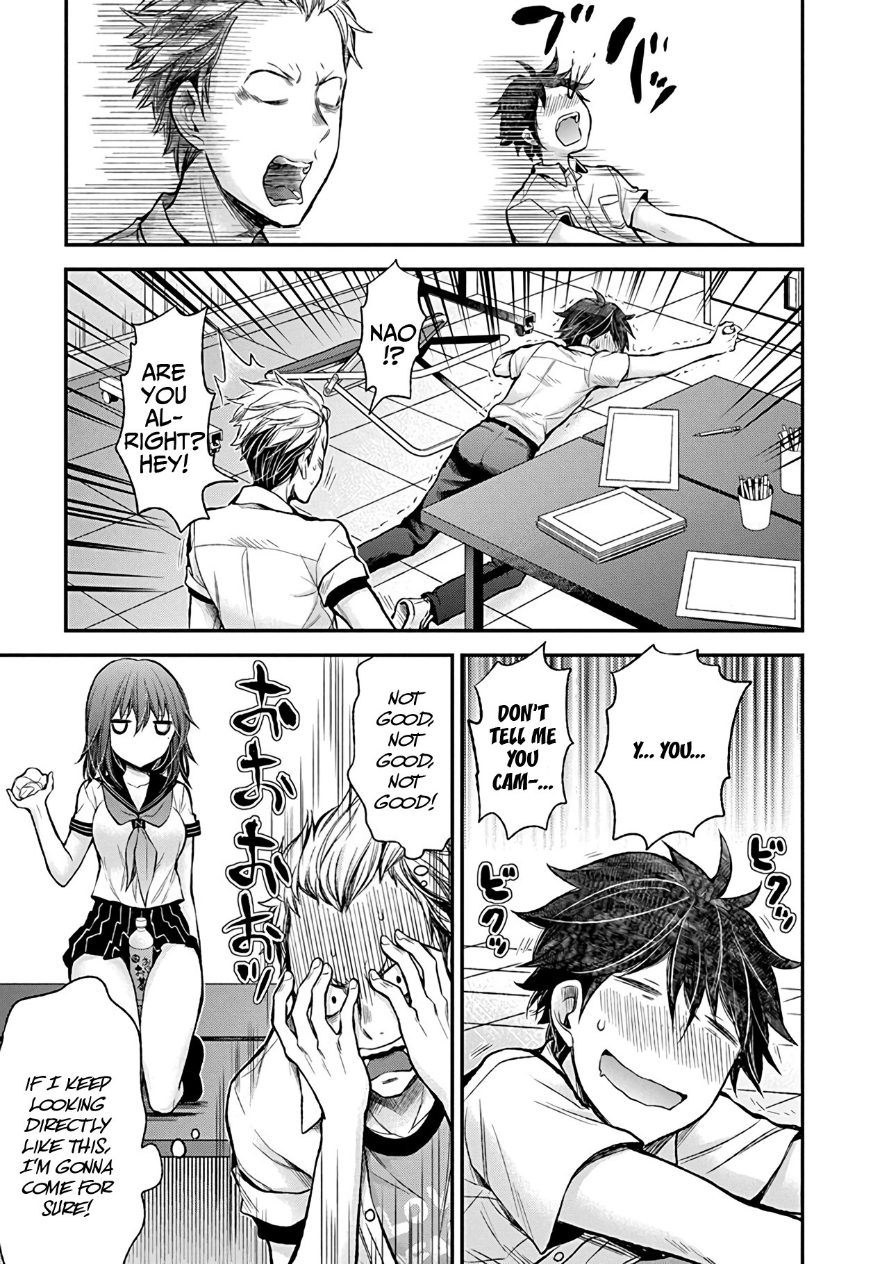 Henjo - Hen na Joshi Kousei Amaguri Senko Chapter 37 page 19 - Chapter 37