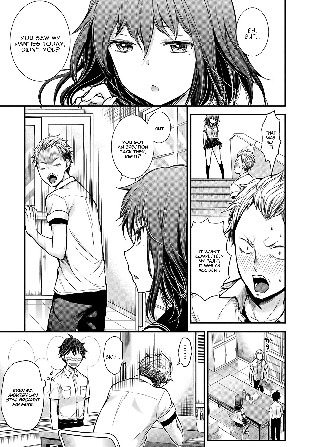 Henjo - Hen na Joshi Kousei Amaguri Senko Chapter 37 page 5 - Chapter 37