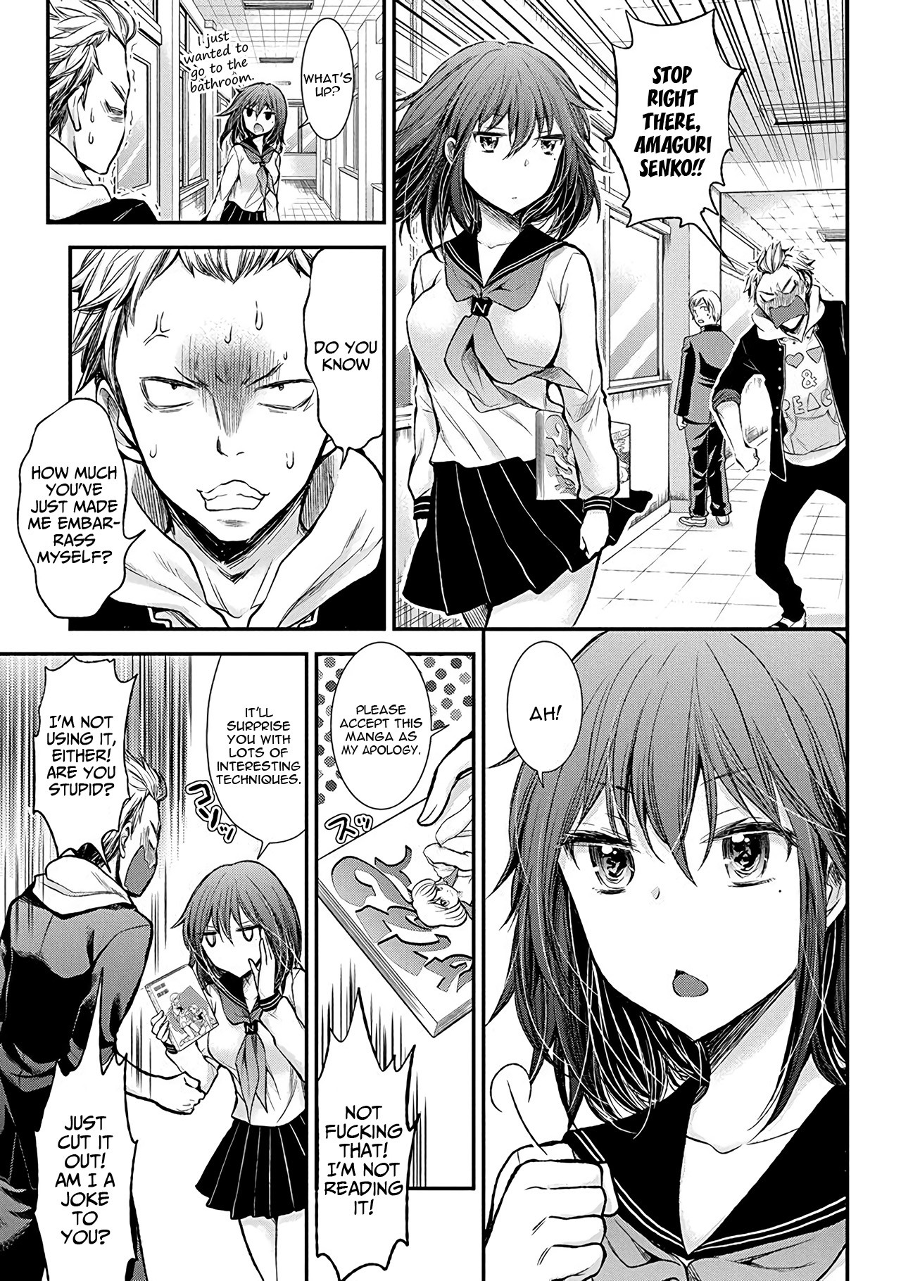 Henjo - Hen na Joshi Kousei Amaguri Senko Chapter 38.5 page 10 - Chapter 38.5
