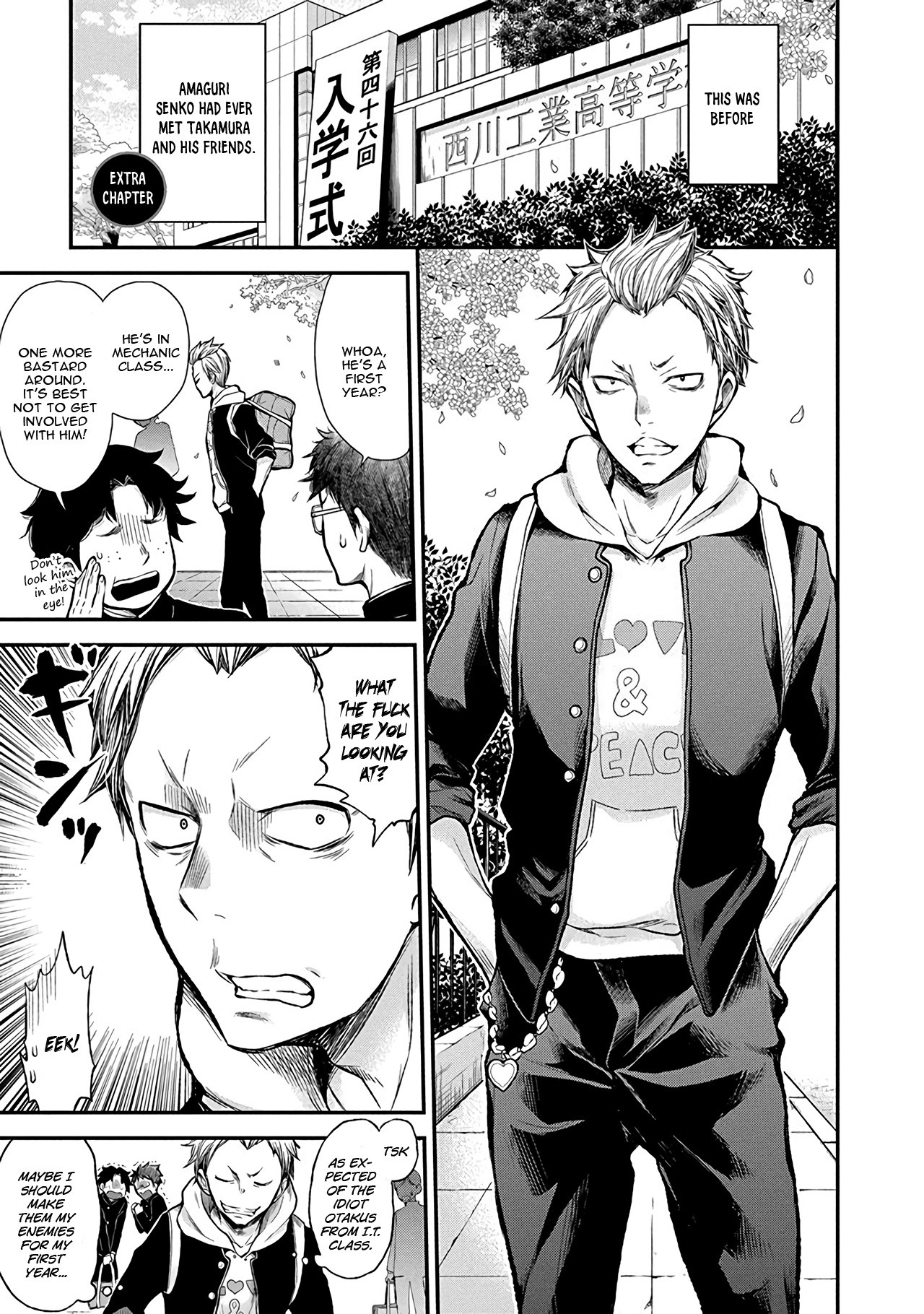 Henjo - Hen na Joshi Kousei Amaguri Senko Chapter 38.5 page 2 - Chapter 38.5