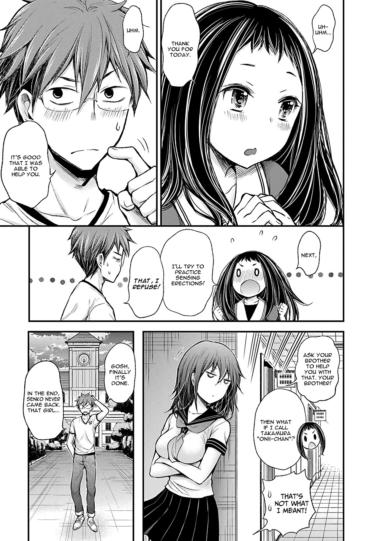 Henjo - Hen na Joshi Kousei Amaguri Senko Chapter 38 page 17 - Chapter 38