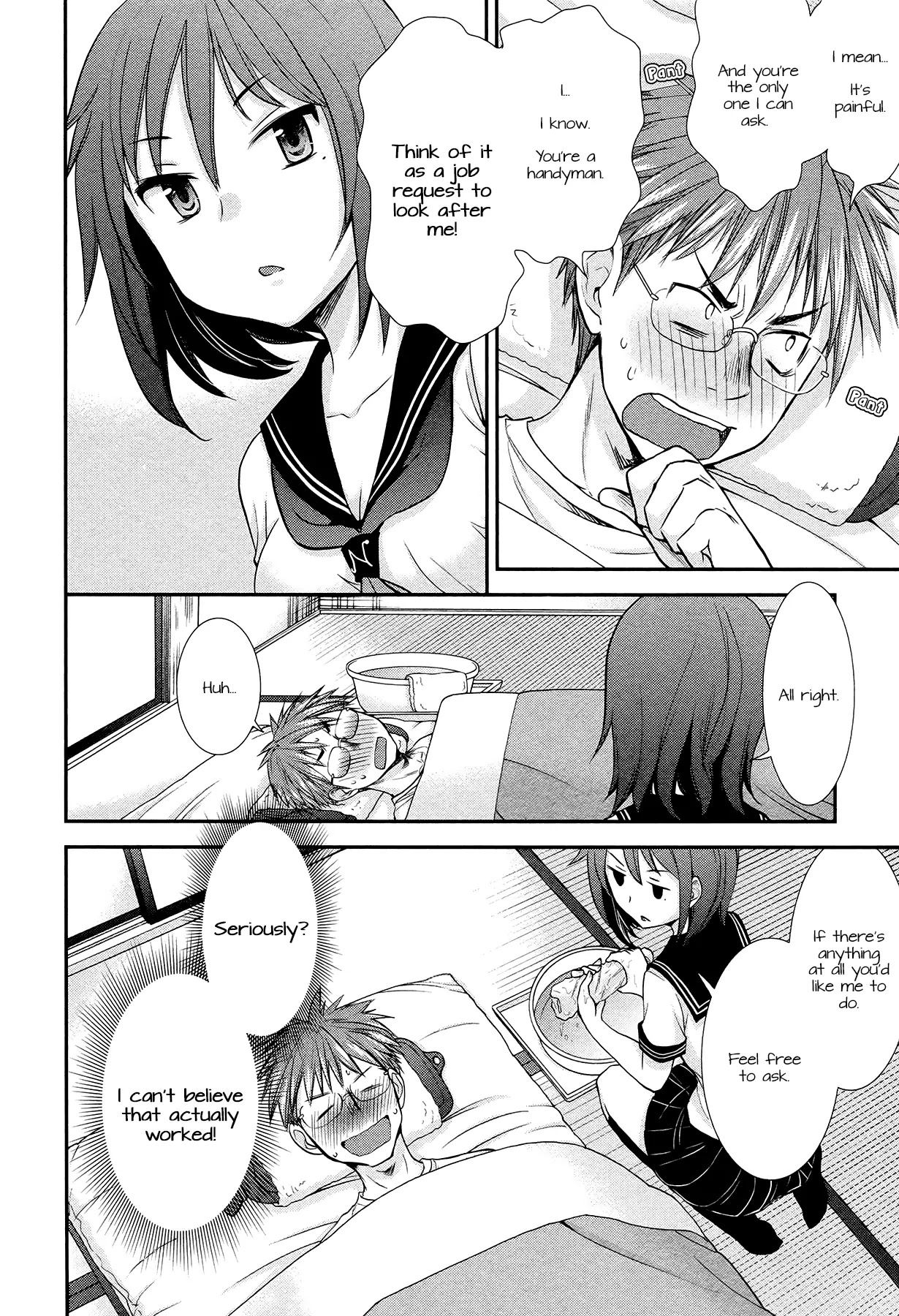 Henjo - Hen na Joshi Kousei Amaguri Senko Chapter 5.1 page 8 - Chapter 5.1: Bonus Chapter