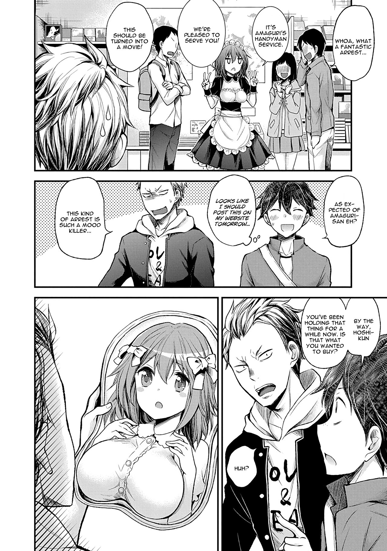 Henjo - Hen na Joshi Kousei Amaguri Senko Chapter 50 page 19 - Chapter 50