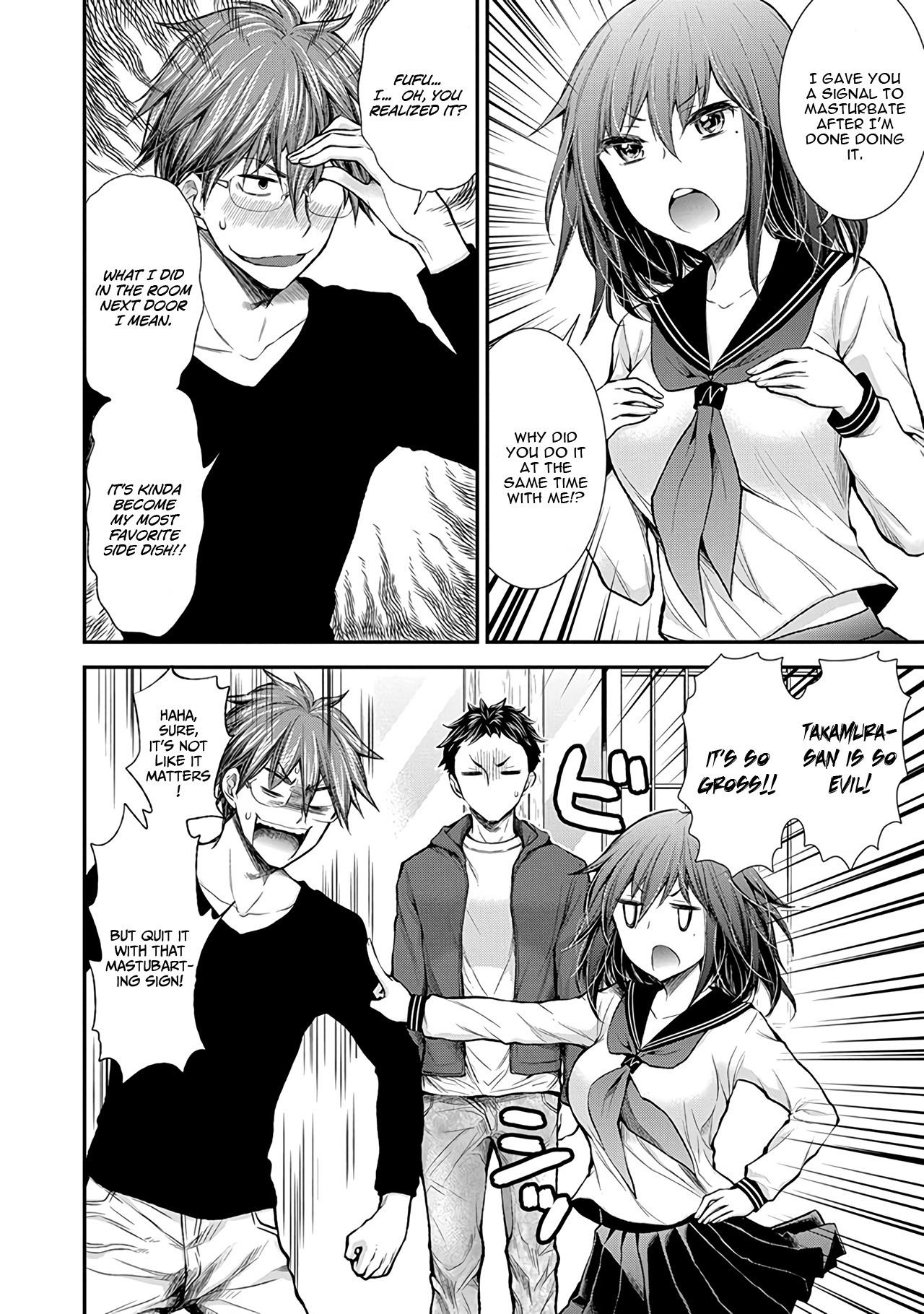 Henjo - Hen na Joshi Kousei Amaguri Senko Chapter 51 page 3 - Chapter 51