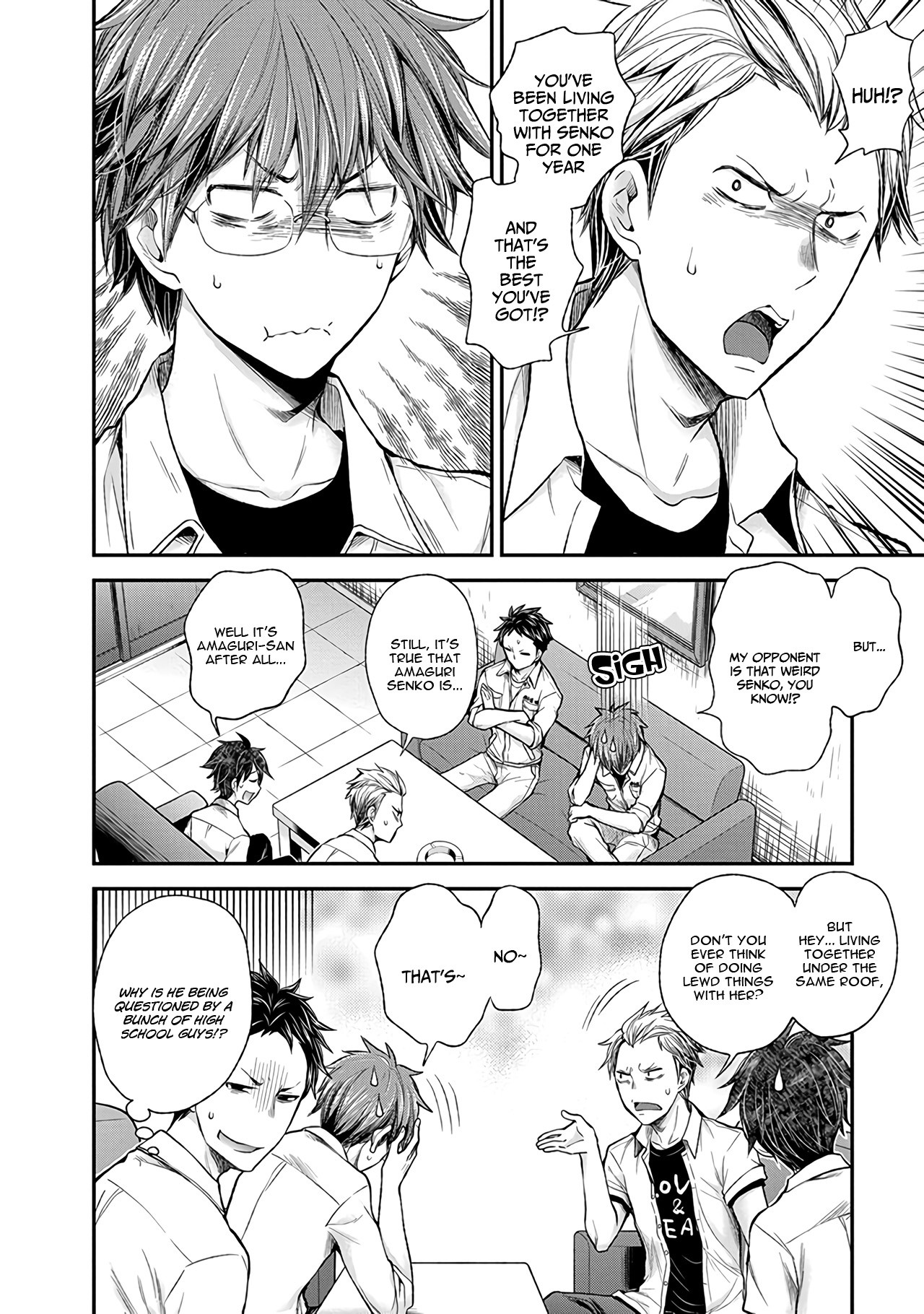 Henjo - Hen na Joshi Kousei Amaguri Senko Chapter 57 page 13 - Chapter 57