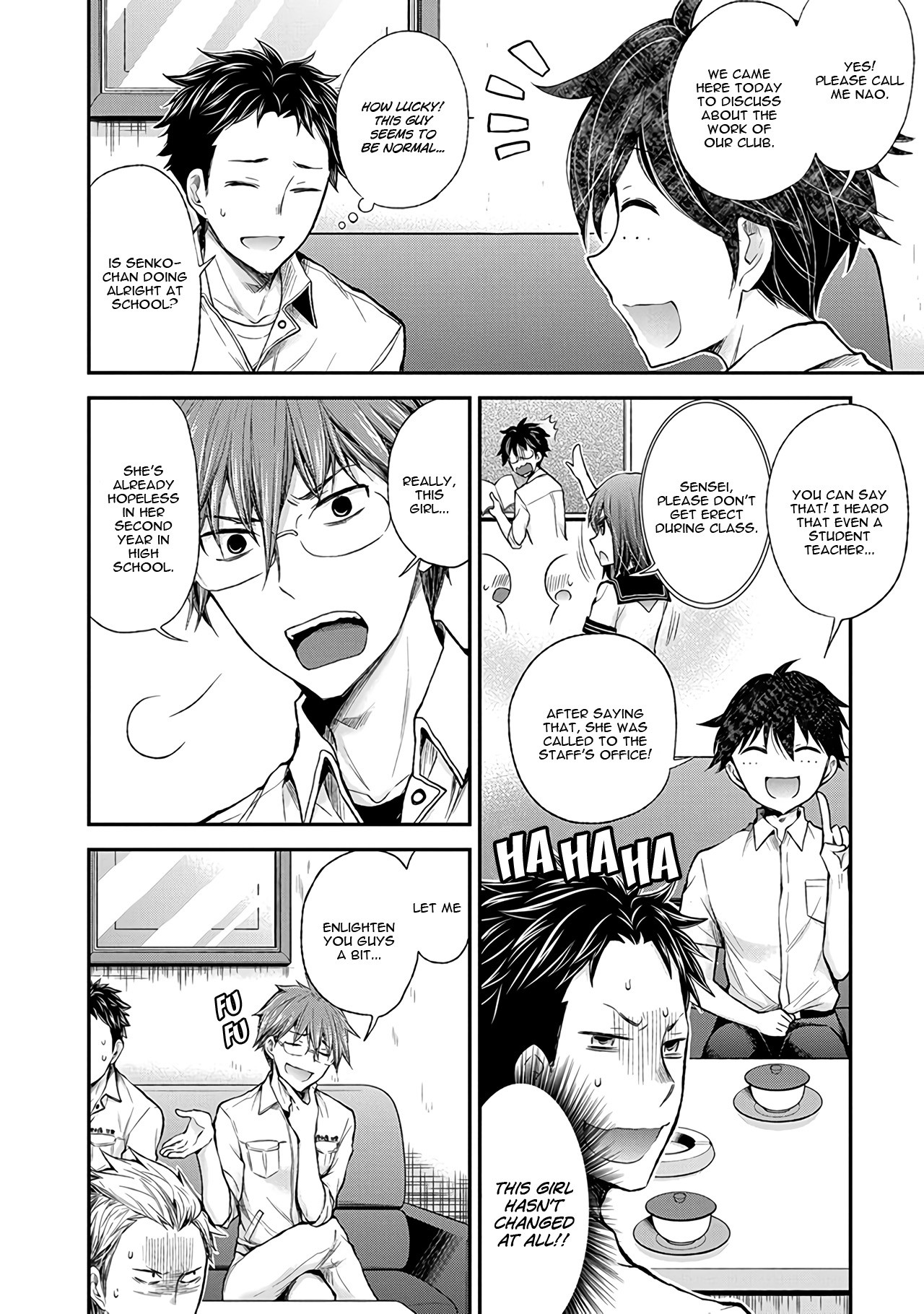 Henjo - Hen na Joshi Kousei Amaguri Senko Chapter 57 page 7 - Chapter 57