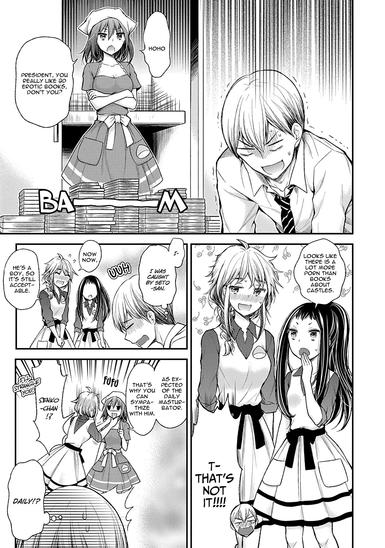 Henjo - Hen na Joshi Kousei Amaguri Senko Chapter 58 page 12 - Chapter 58