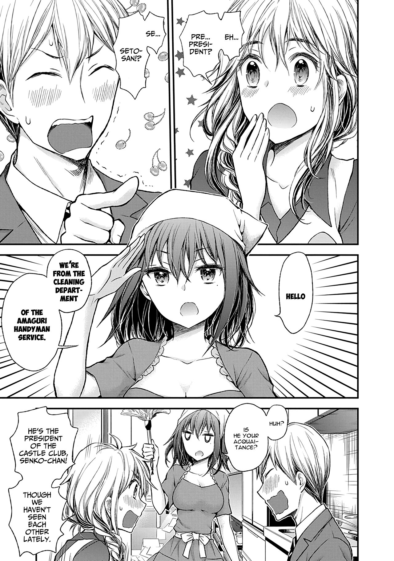 Henjo - Hen na Joshi Kousei Amaguri Senko Chapter 58 page 4 - Chapter 58