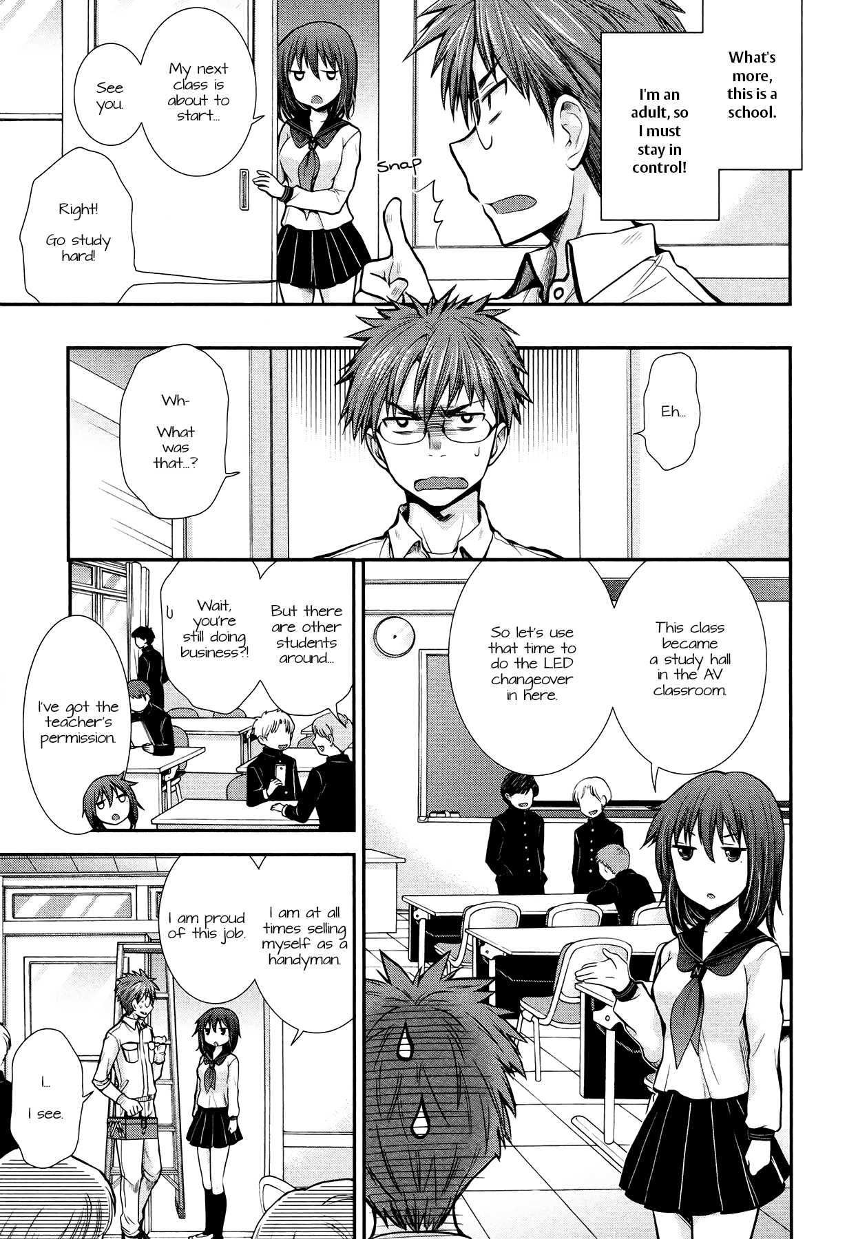 Henjo - Hen na Joshi Kousei Amaguri Senko Chapter 6 page 10 - Chapter 6