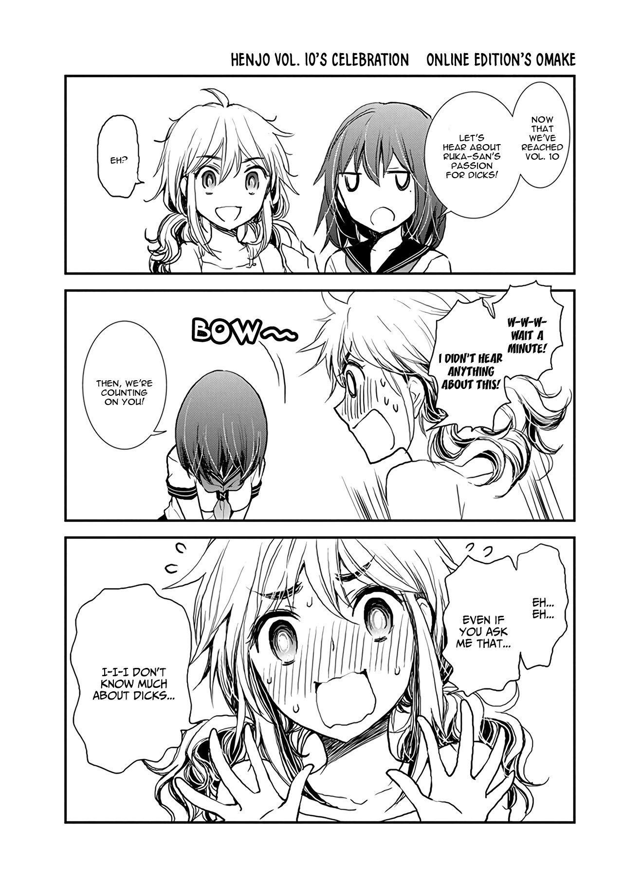 Henjo - Hen na Joshi Kousei Amaguri Senko Chapter 66 page 25 - Chapter 66