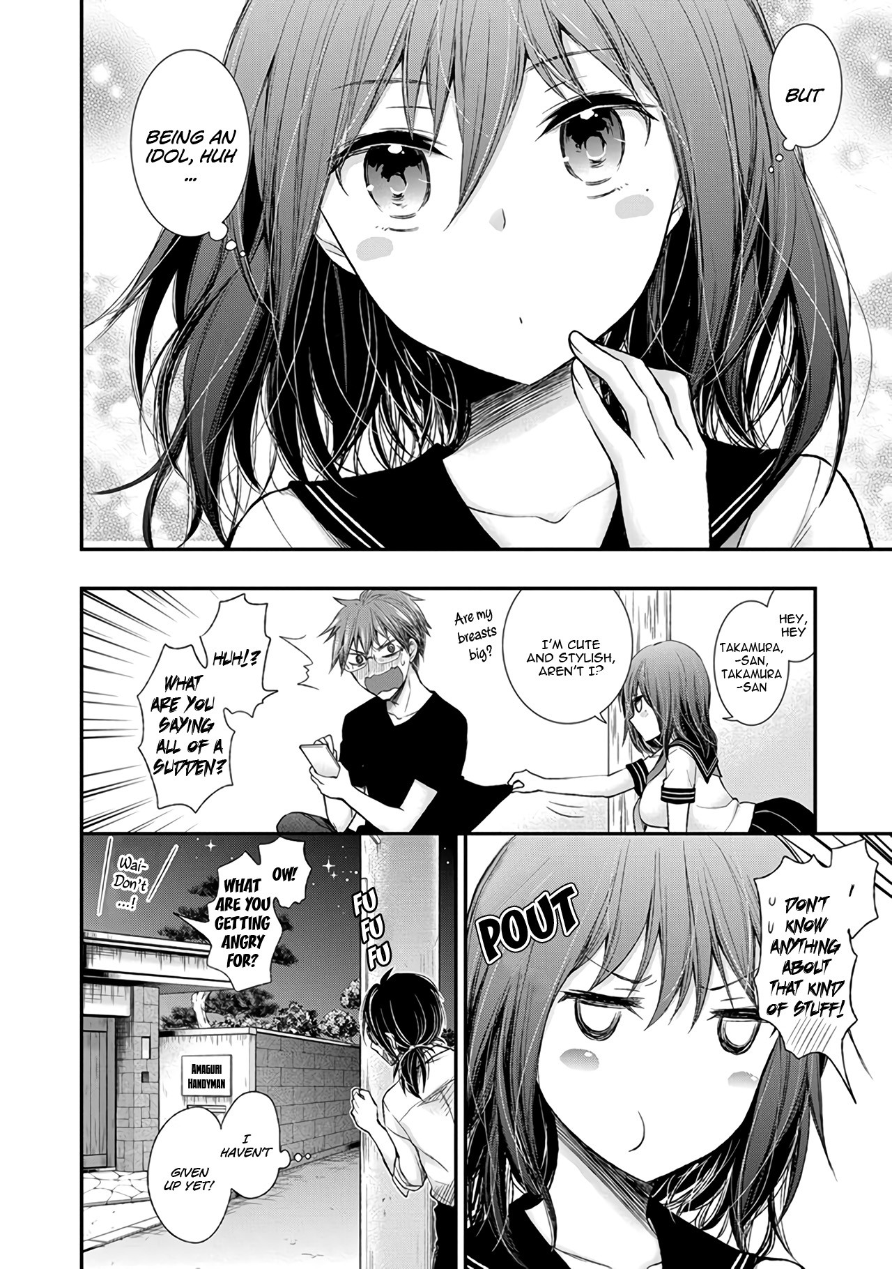 Henjo - Hen na Joshi Kousei Amaguri Senko Chapter 67 page 25 - Chapter 67