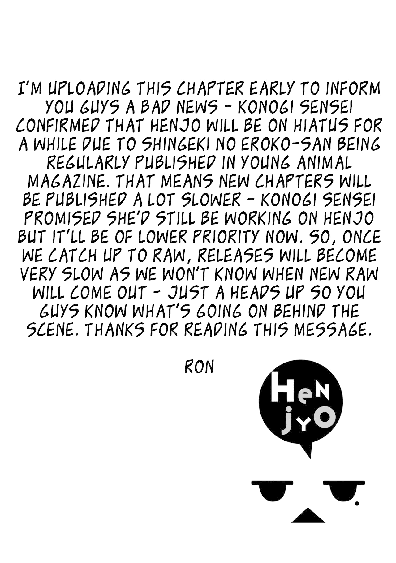 Henjo - Hen na Joshi Kousei Amaguri Senko Chapter 71 page 23 - Chapter 71