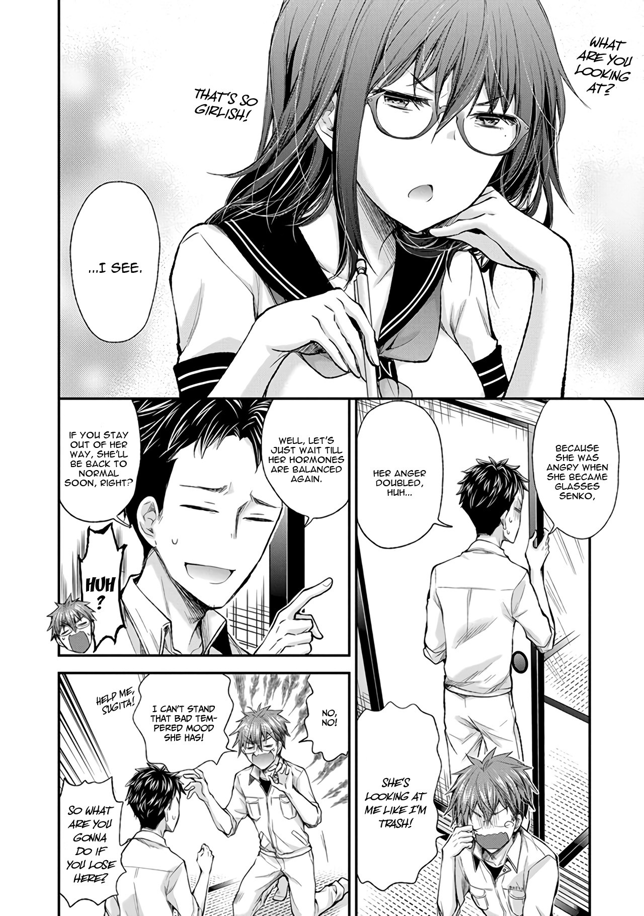 Henjo - Hen na Joshi Kousei Amaguri Senko Chapter 71 page 9 - Chapter 71