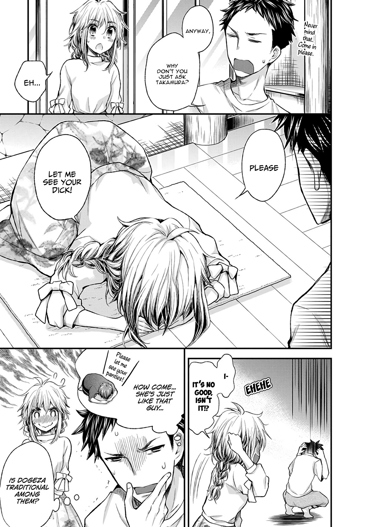 Henjo - Hen na Joshi Kousei Amaguri Senko Chapter 72 page 10 - Chapter 72