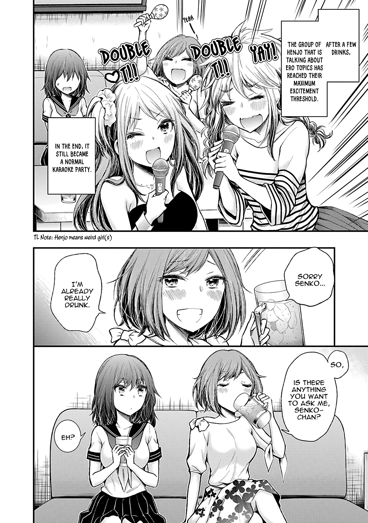 Henjo - Hen na Joshi Kousei Amaguri Senko Chapter 74 page 21 - Chapter 74