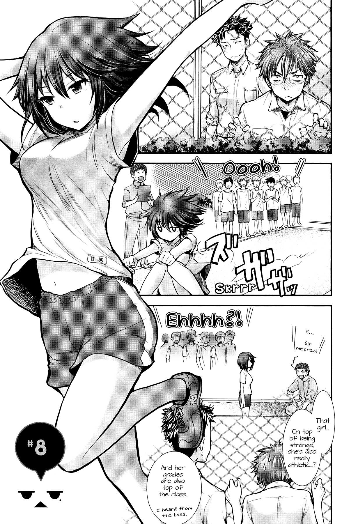 Henjo - Hen na Joshi Kousei Amaguri Senko Chapter 8 page 1 - Chapter 8