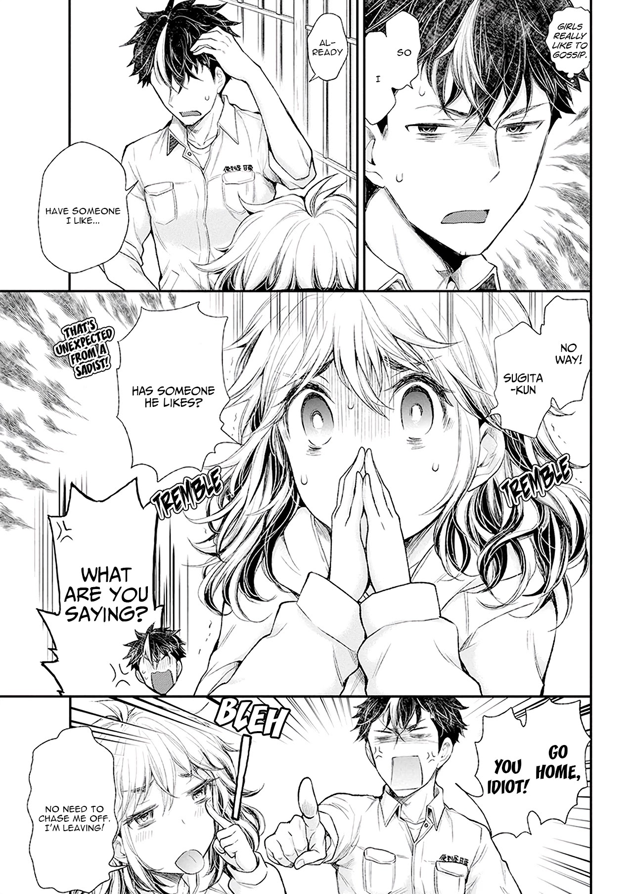 Henjo - Hen na Joshi Kousei Amaguri Senko Chapter 89 page 14 - Chapter 89