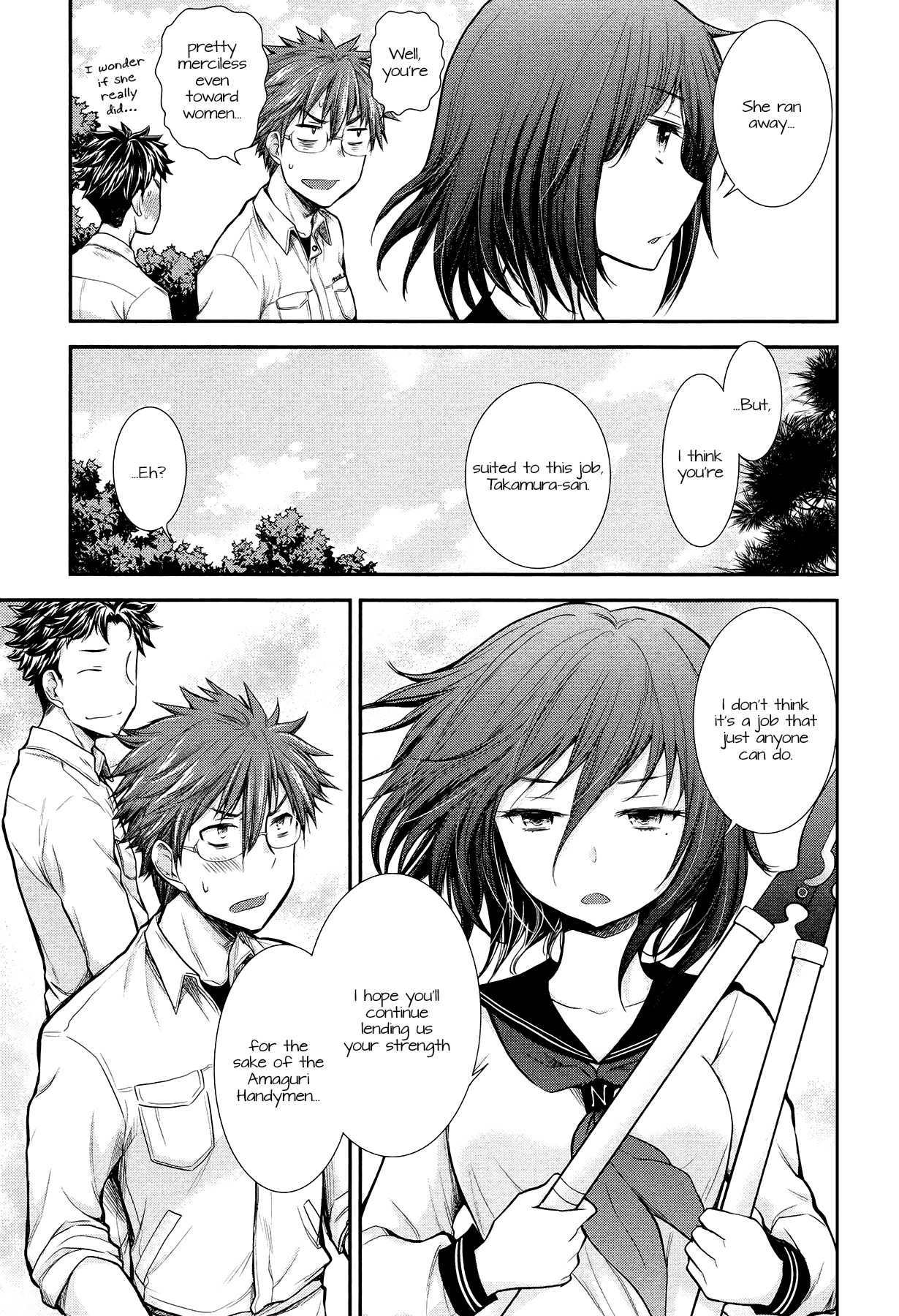 Henjo - Hen na Joshi Kousei Amaguri Senko Chapter 9 page 19 - Chapter 9