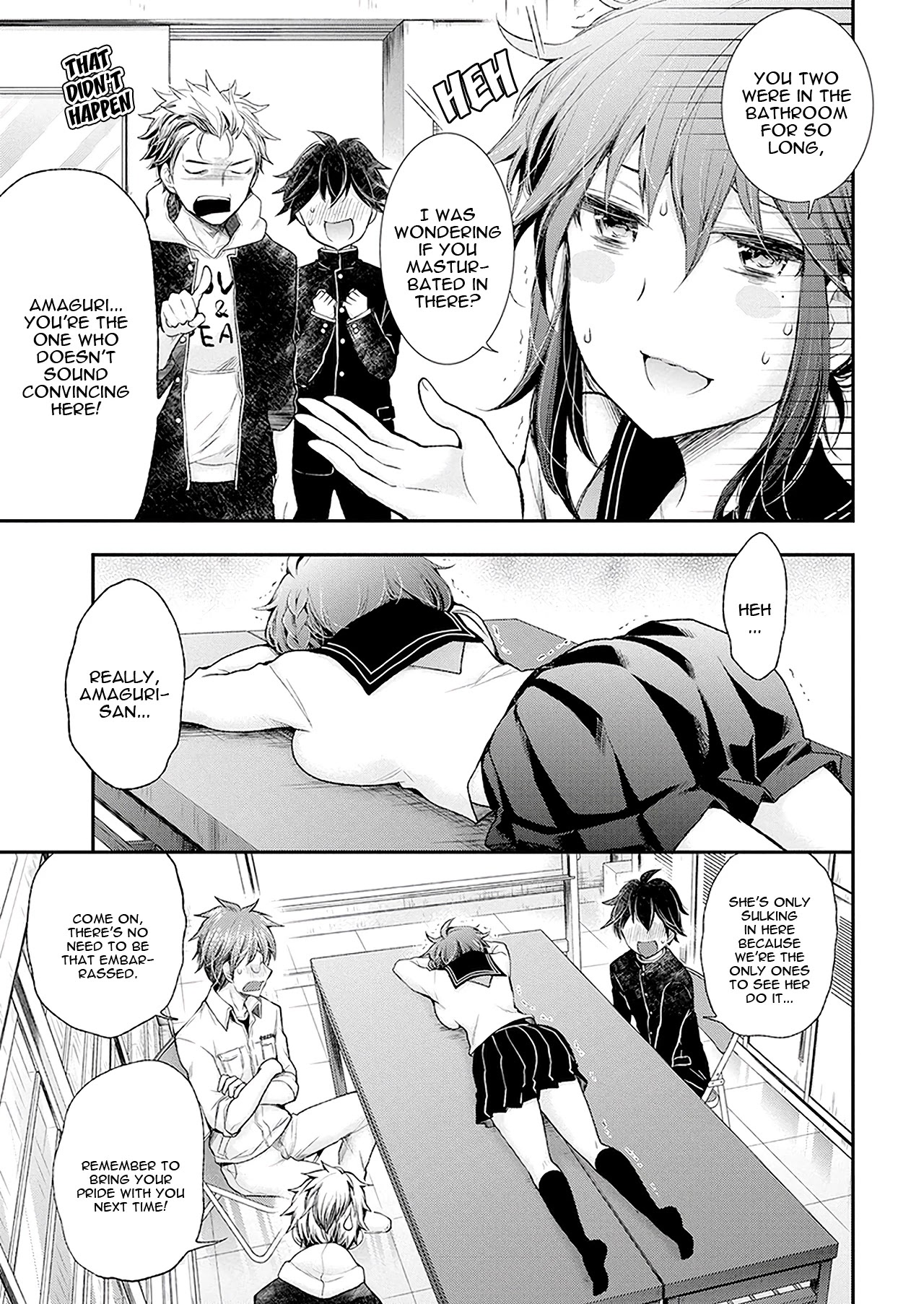 Henjo - Hen na Joshi Kousei Amaguri Senko Chapter 90 page 16 - Chapter 90