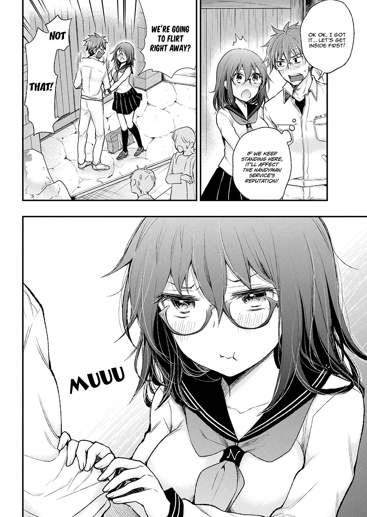 Henjo - Hen na Joshi Kousei Amaguri Senko Chapter 91 page 10 - Chapter 91