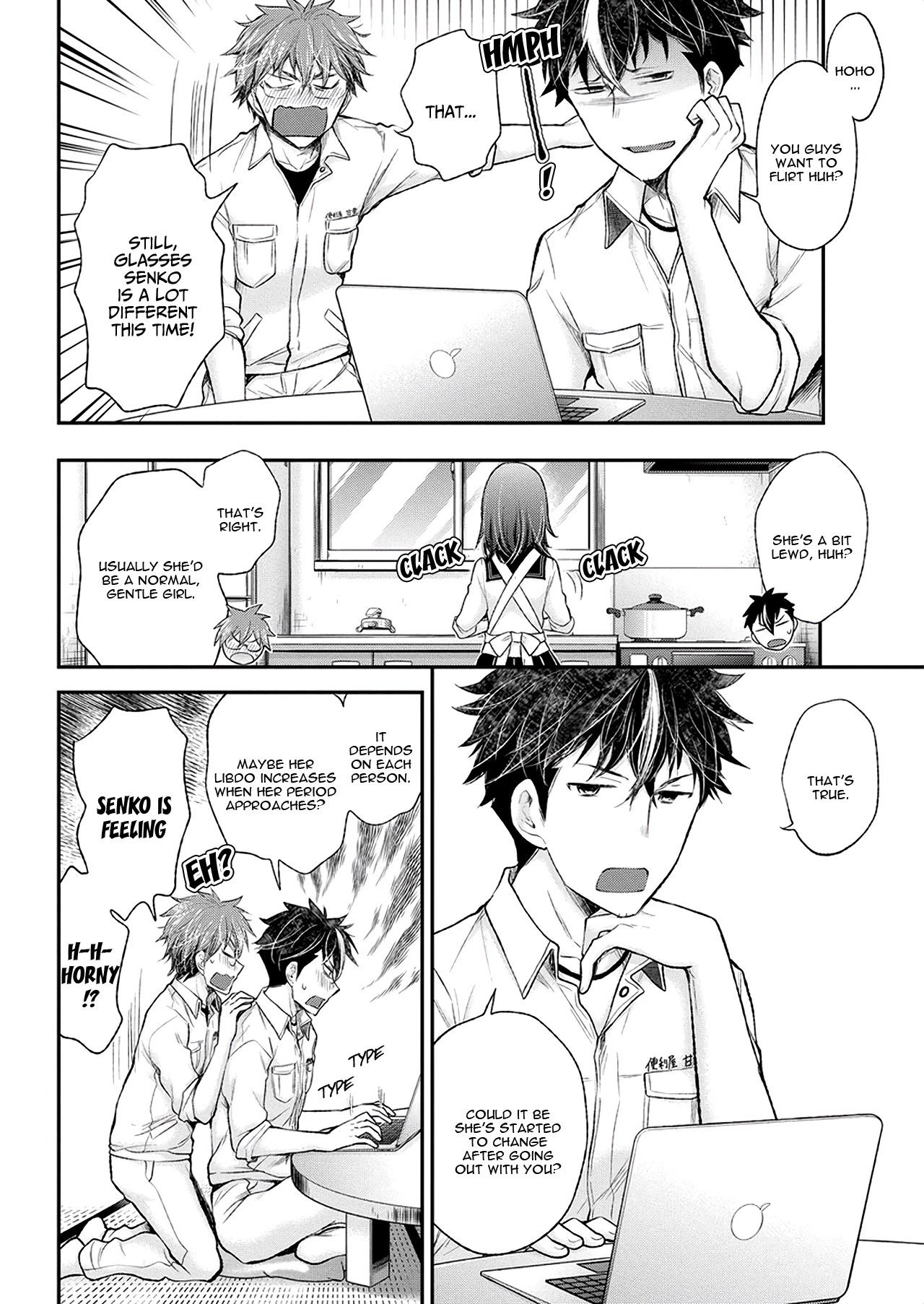 Henjo - Hen na Joshi Kousei Amaguri Senko Chapter 91 page 12 - Chapter 91