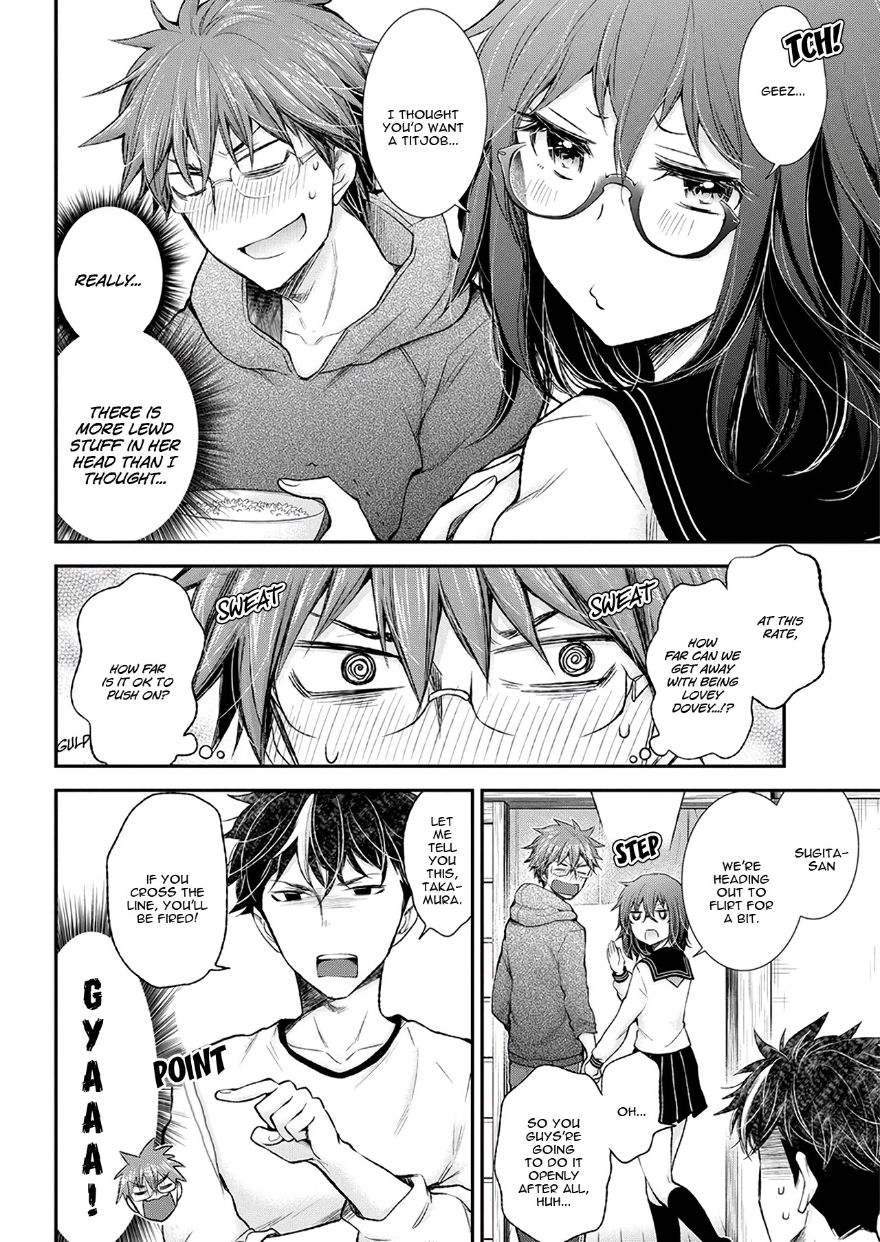 Henjo - Hen na Joshi Kousei Amaguri Senko Chapter 91 page 14 - Chapter 91