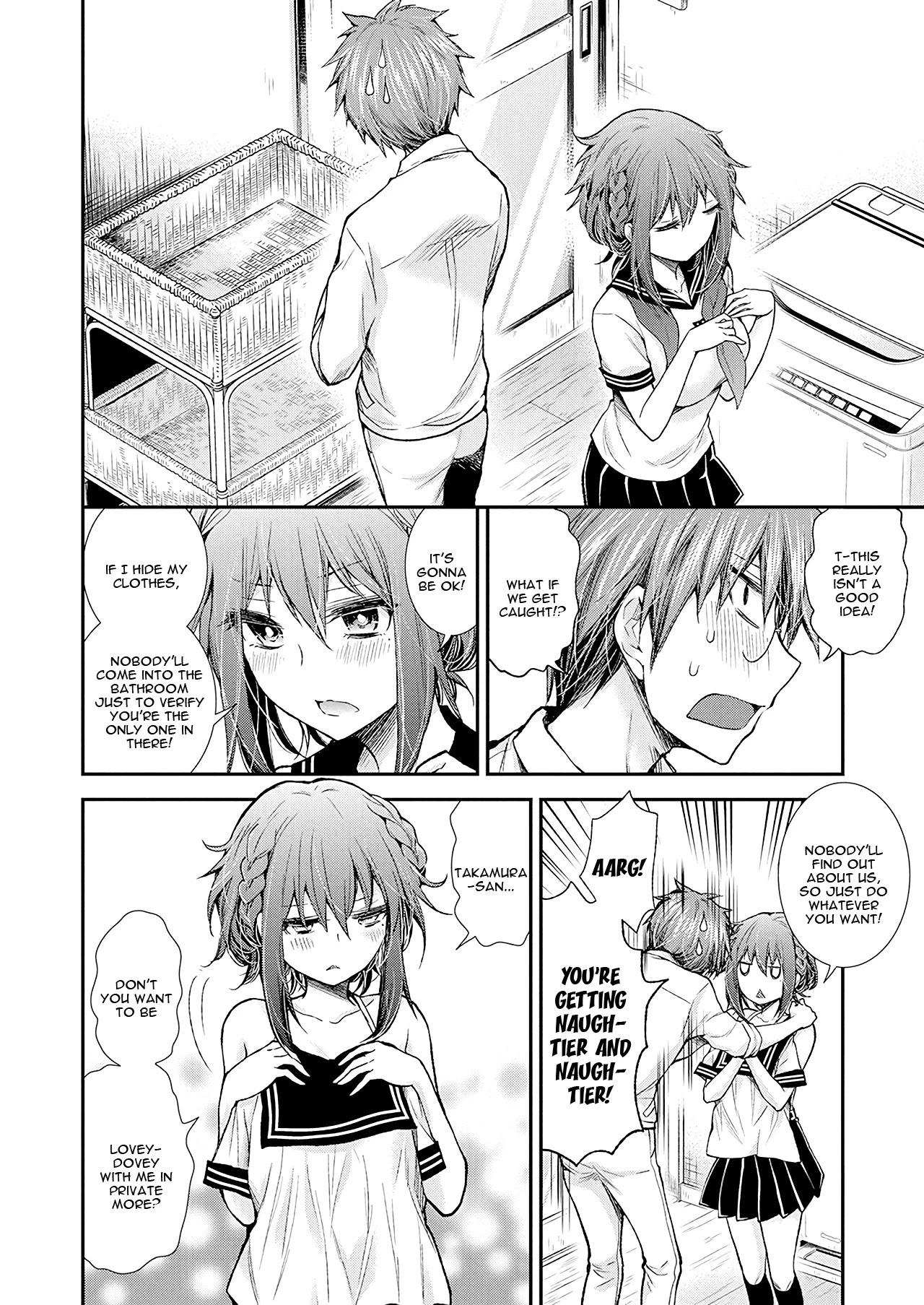 Henjo - Hen na Joshi Kousei Amaguri Senko Chapter 95 page 12 - Chapter 95