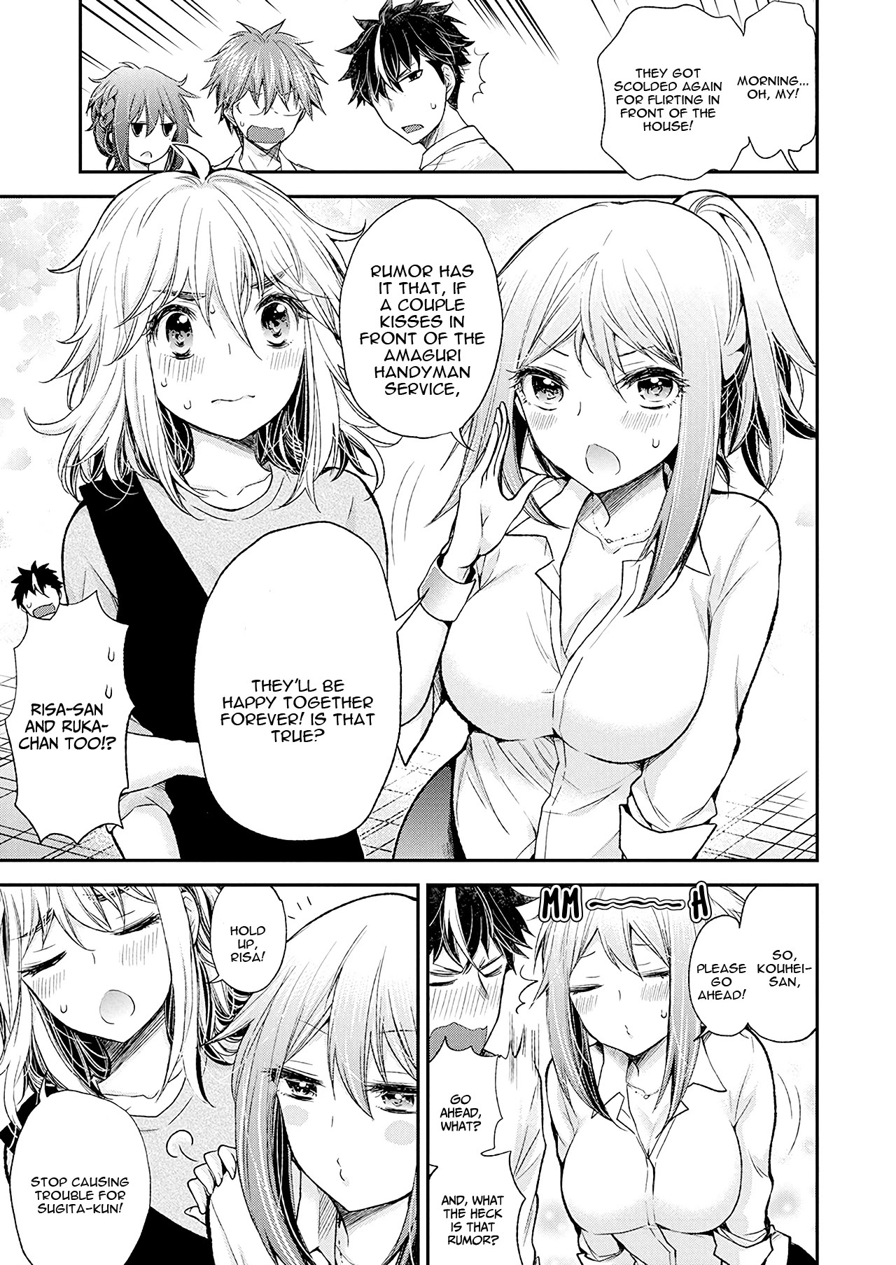 Henjo - Hen na Joshi Kousei Amaguri Senko Chapter 95 page 5 - Chapter 95
