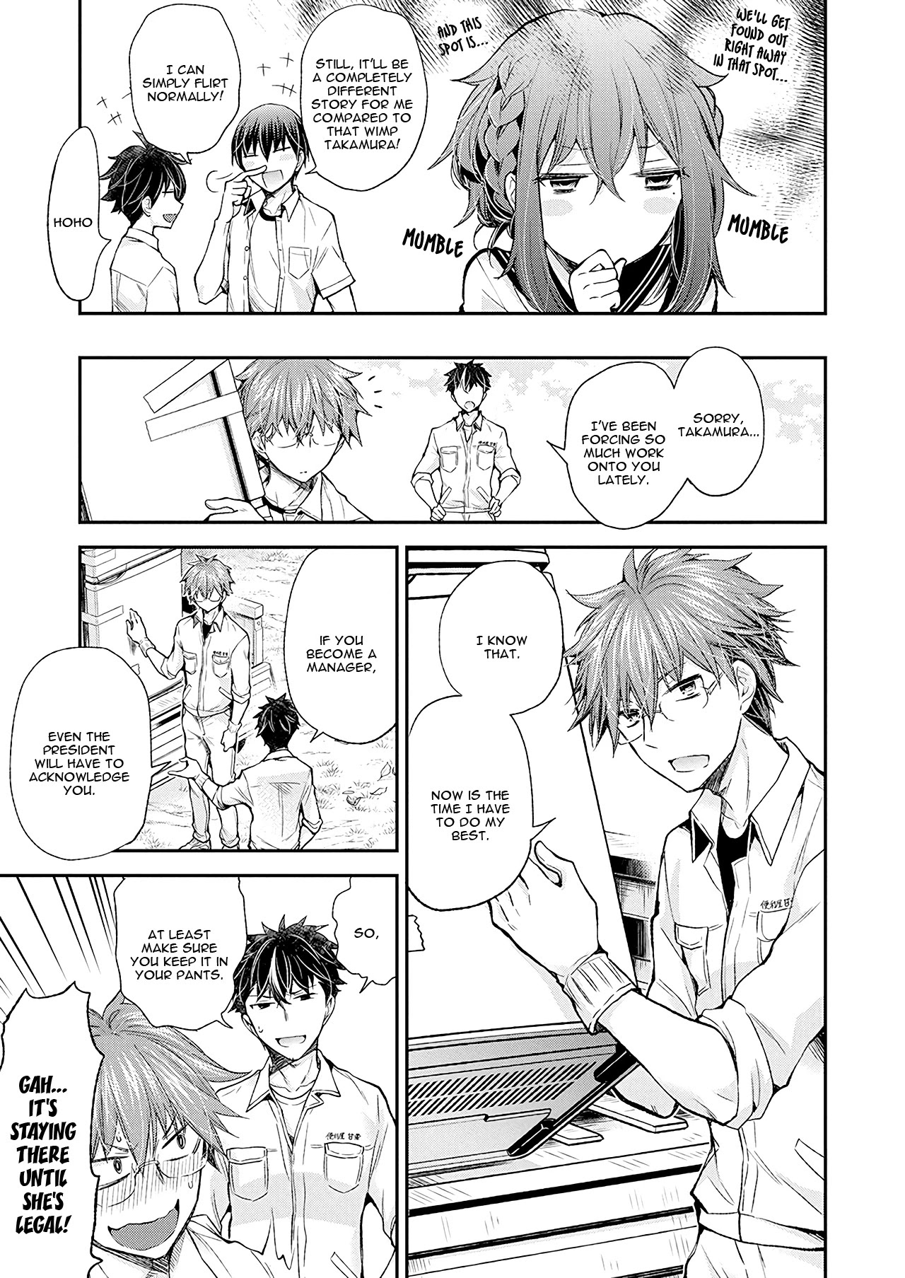 Henjo - Hen na Joshi Kousei Amaguri Senko Chapter 95 page 9 - Chapter 95