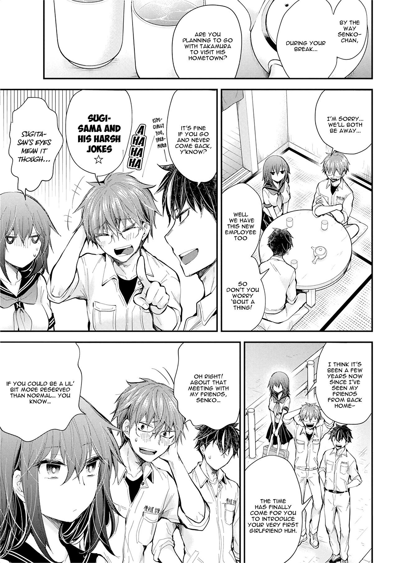 Henjo - Hen na Joshi Kousei Amaguri Senko Chapter 96 page 5 - Chapter 96