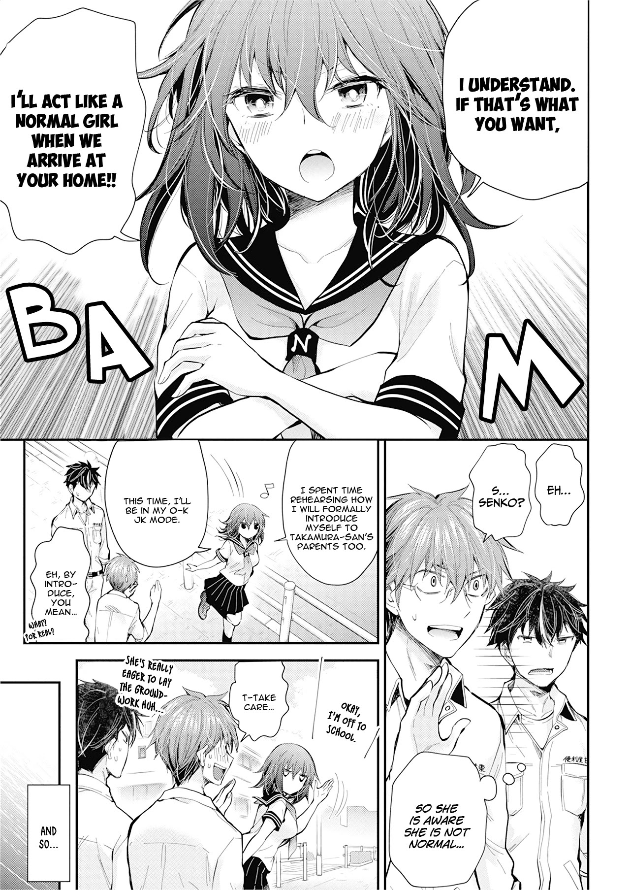 Henjo - Hen na Joshi Kousei Amaguri Senko Chapter 96 page 7 - Chapter 96