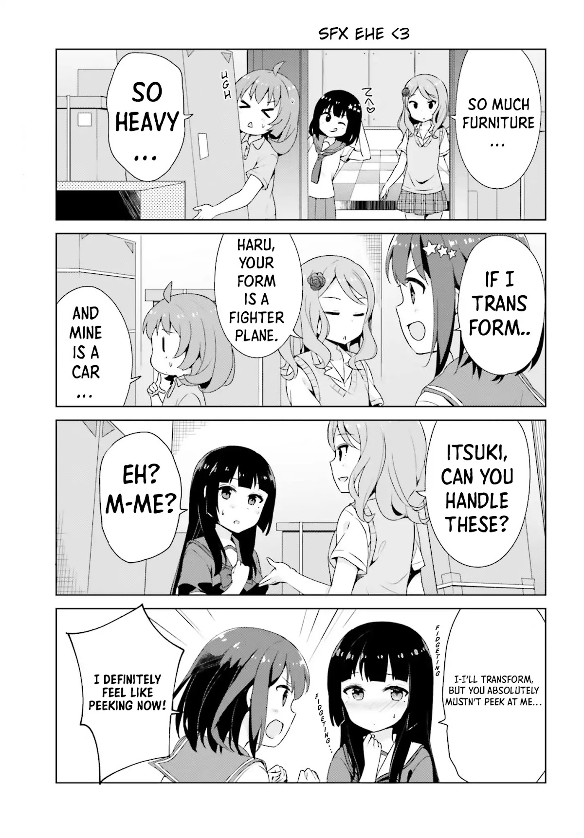 Henkei Shoujo: School☆Days Chapter 3 page 10 - Chapter 3