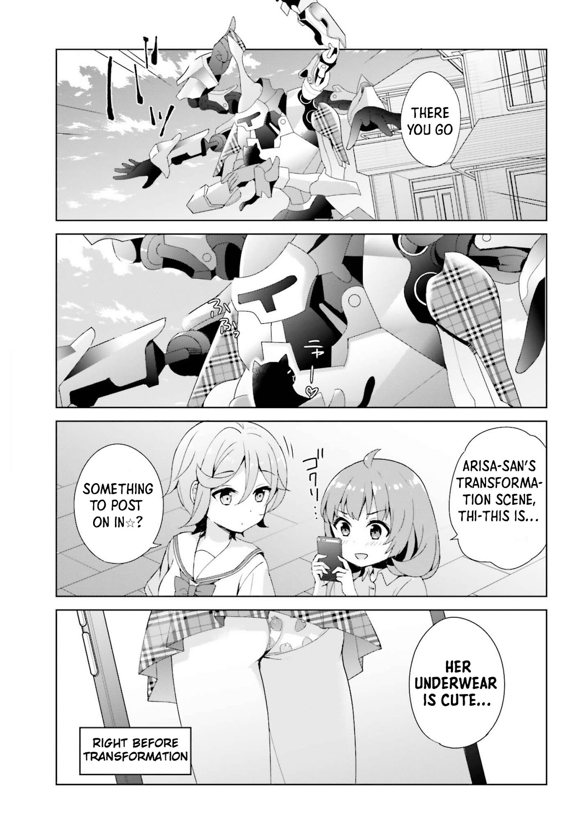 Henkei Shoujo: School☆Days Chapter 4 page 11 - Chapter 4