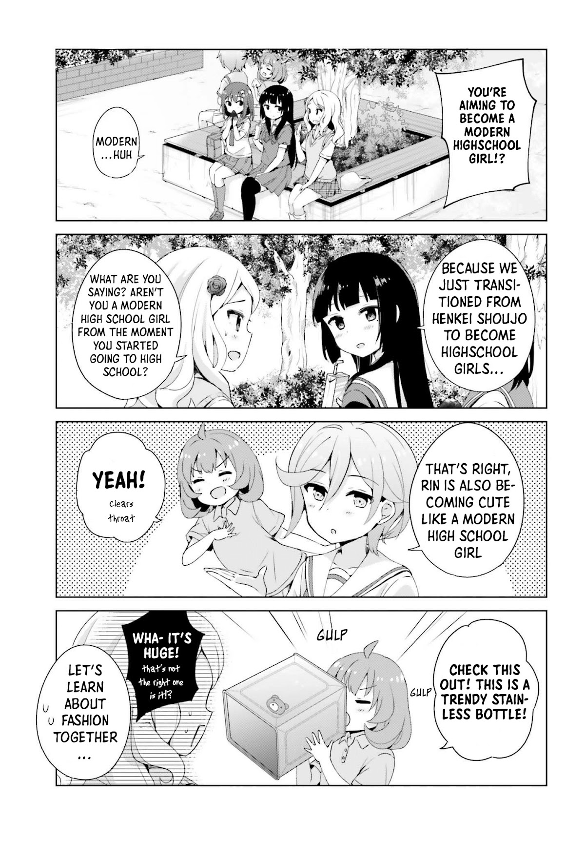 Henkei Shoujo: School☆Days Chapter 4 page 3 - Chapter 4