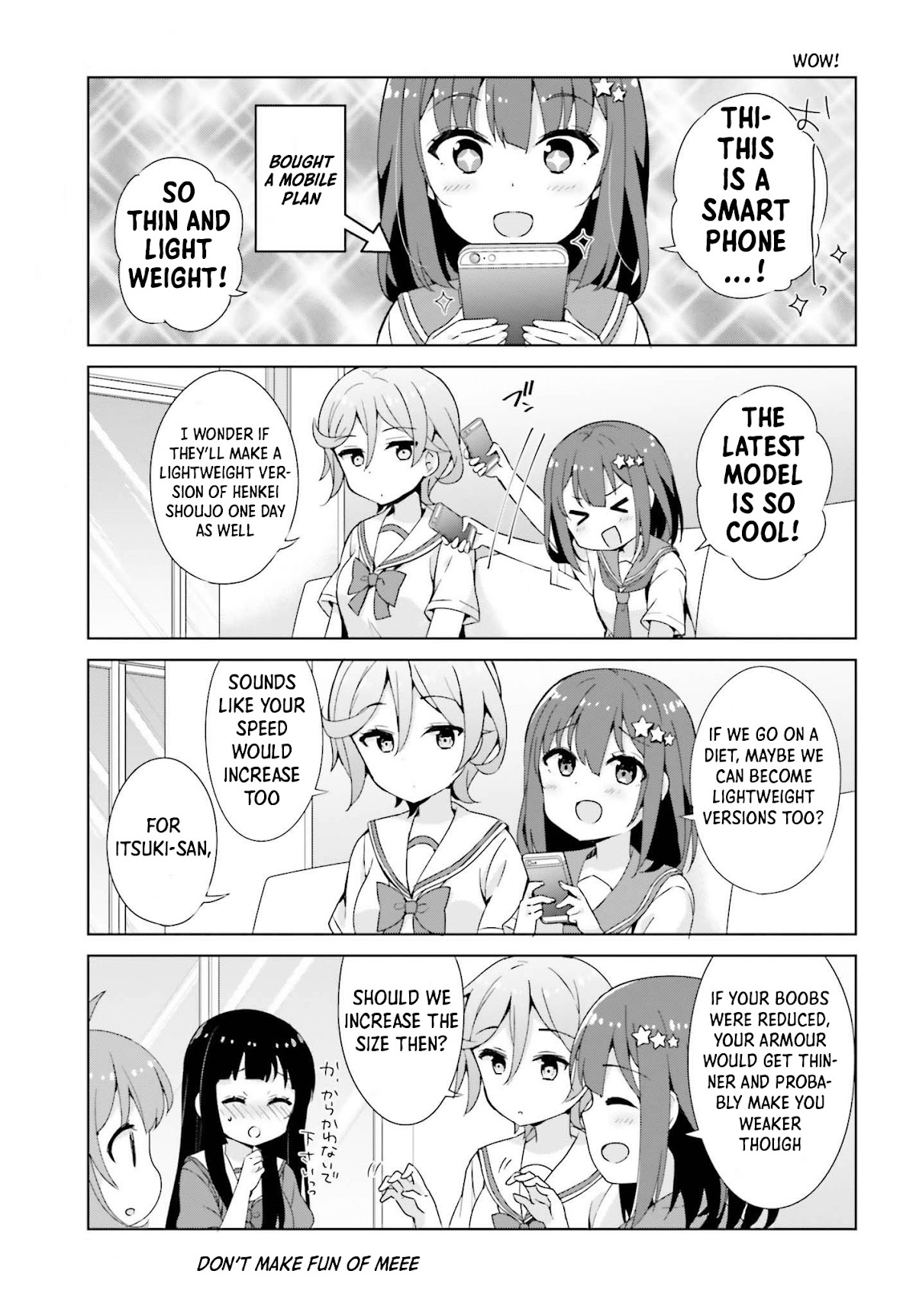 Henkei Shoujo: School☆Days Chapter 4 page 5 - Chapter 4
