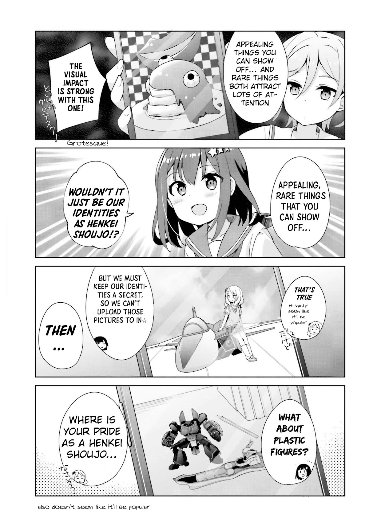 Henkei Shoujo: School☆Days Chapter 4 page 9 - Chapter 4