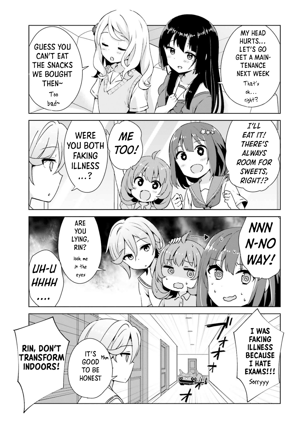 Henkei Shoujo: School☆Days Chapter 5 page 4 - Chapter 5