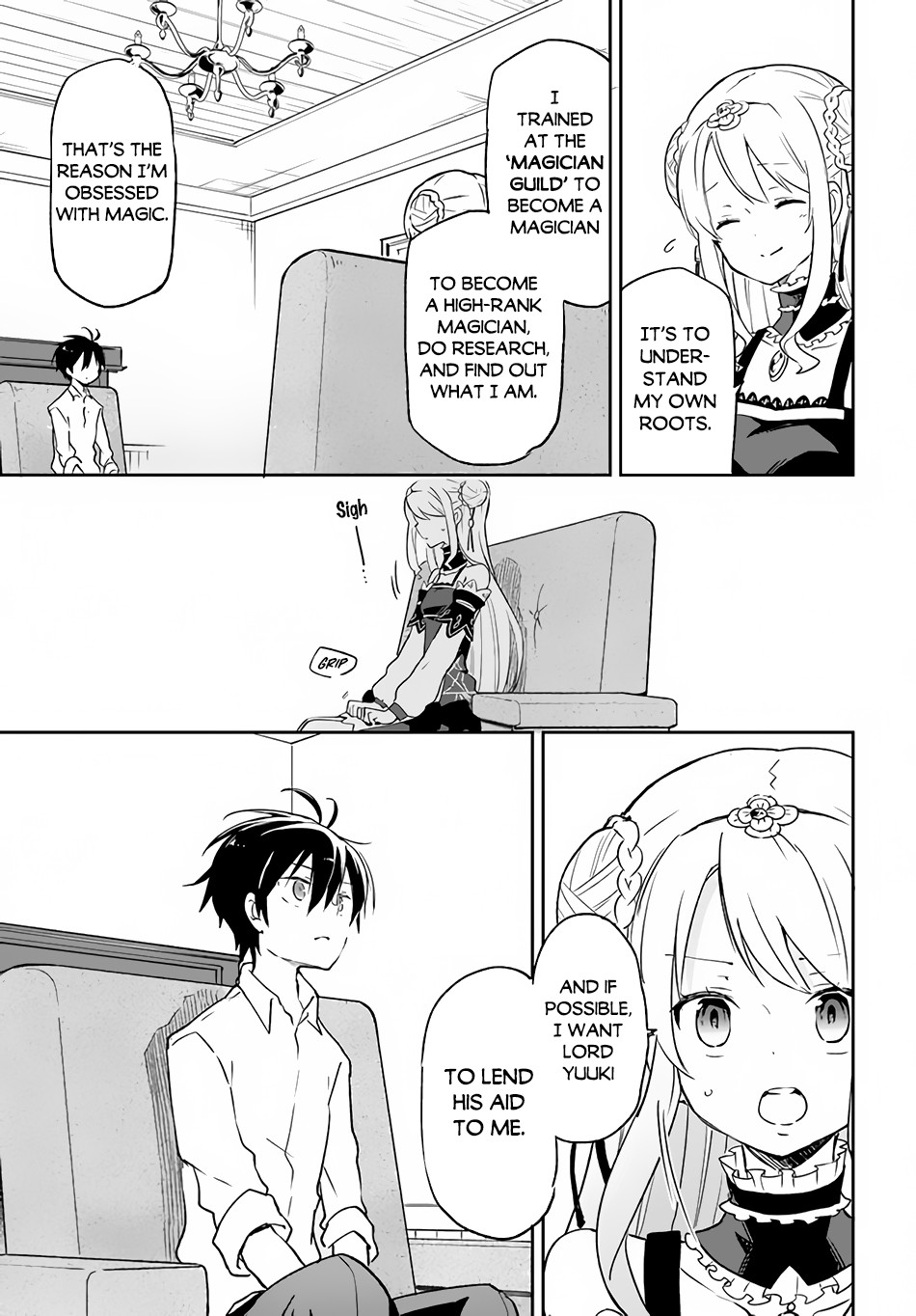 Henkyou Gurashi no Maou, Tensei shite Saikyou no Majutsushi ni naru Chapter 13 page 12 - Chapter 13: Former Demon Lord, Knows the Princess's Secret