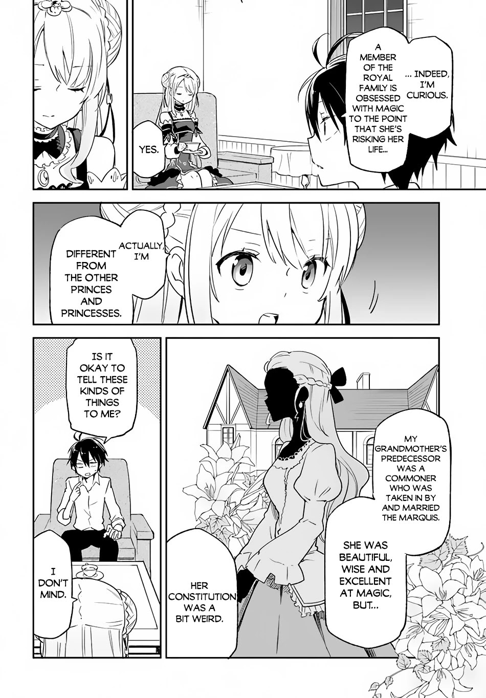 Henkyou Gurashi no Maou, Tensei shite Saikyou no Majutsushi ni naru Chapter 13 page 5 - Chapter 13: Former Demon Lord, Knows the Princess's Secret