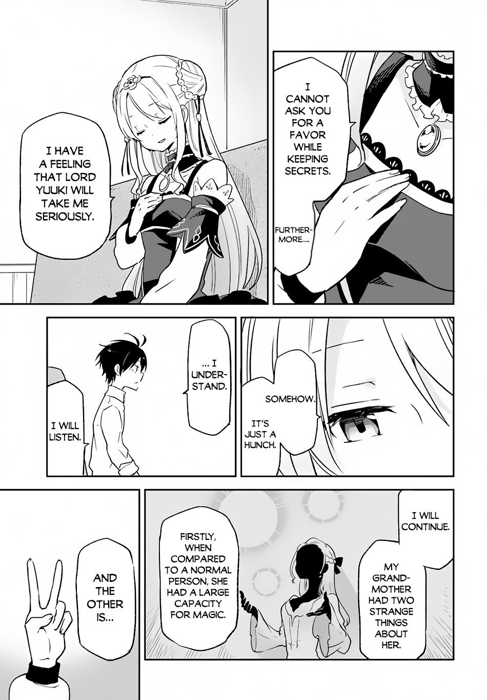 Henkyou Gurashi no Maou, Tensei shite Saikyou no Majutsushi ni naru Chapter 13 page 6 - Chapter 13: Former Demon Lord, Knows the Princess's Secret