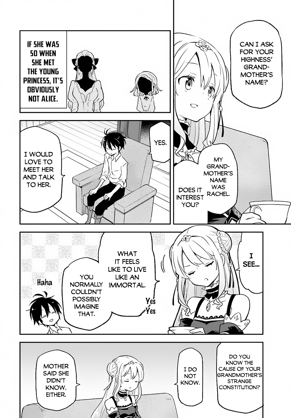 Henkyou Gurashi no Maou, Tensei shite Saikyou no Majutsushi ni naru Chapter 13 page 9 - Chapter 13: Former Demon Lord, Knows the Princess's Secret